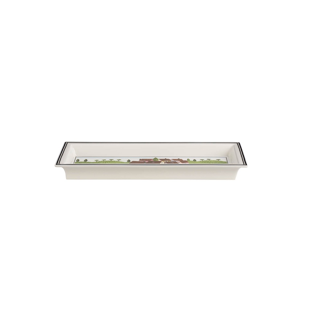 Villeroy & Boch Servierplatte »Schale rechteckig Design Naif Gifts 24 x 10 cm bunt«