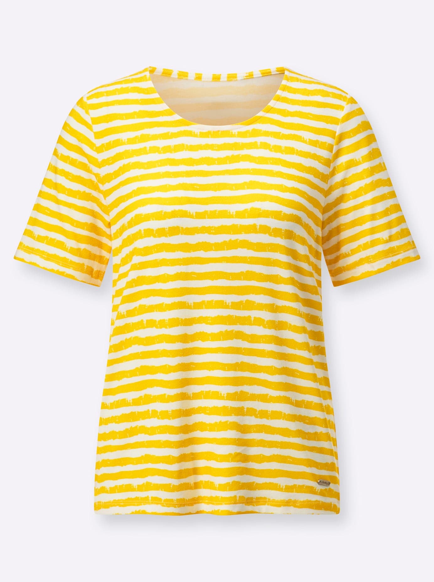 Casual Looks Kurzarmshirt »Ringelshirt«, (1 tlg.)