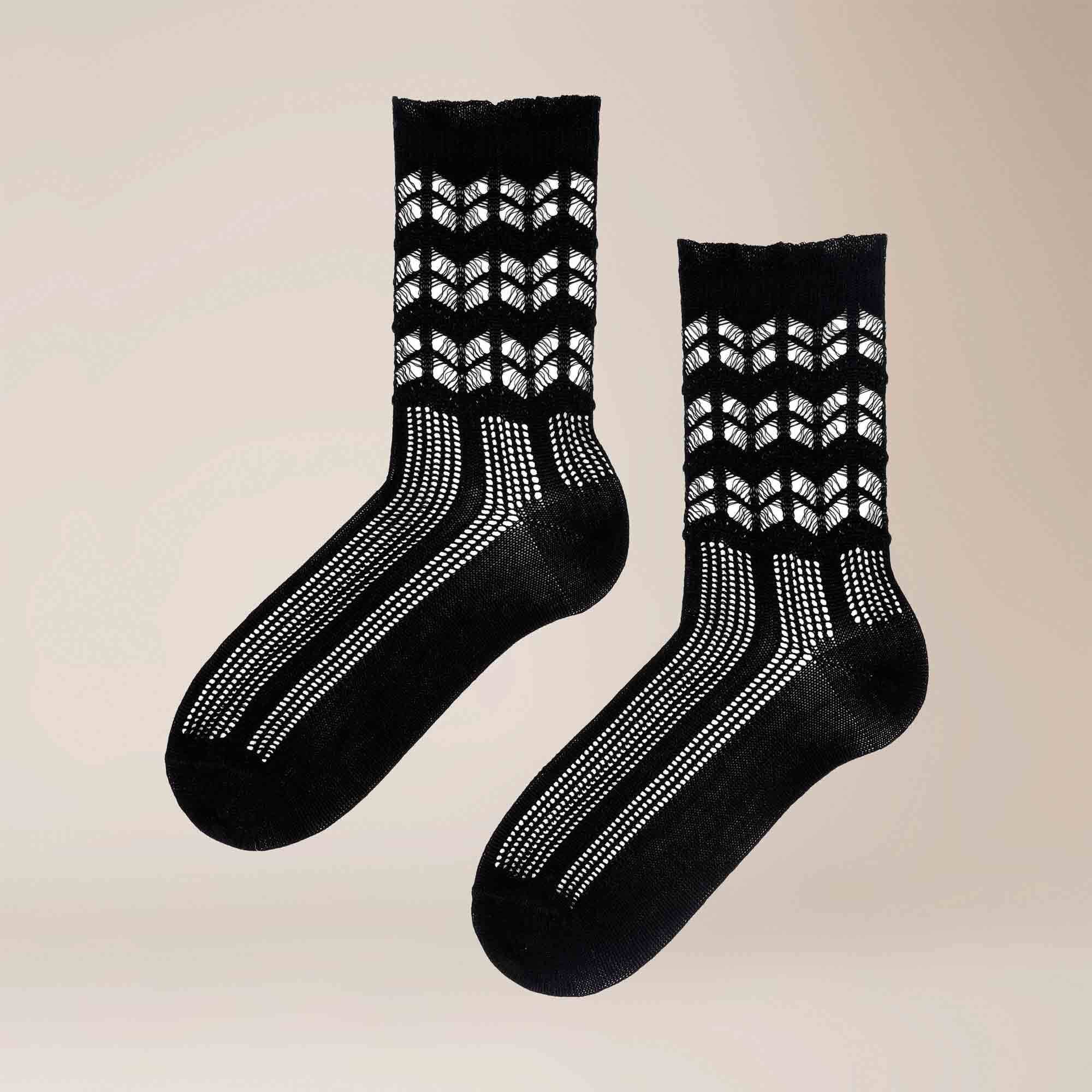 KUNERT Socken »Socke Romantic Ajour«