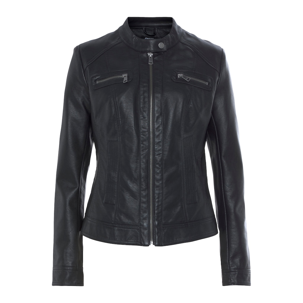 ONLY Lederimitatjacke »ONLBANDIT FAUX LEATHER BIKER«