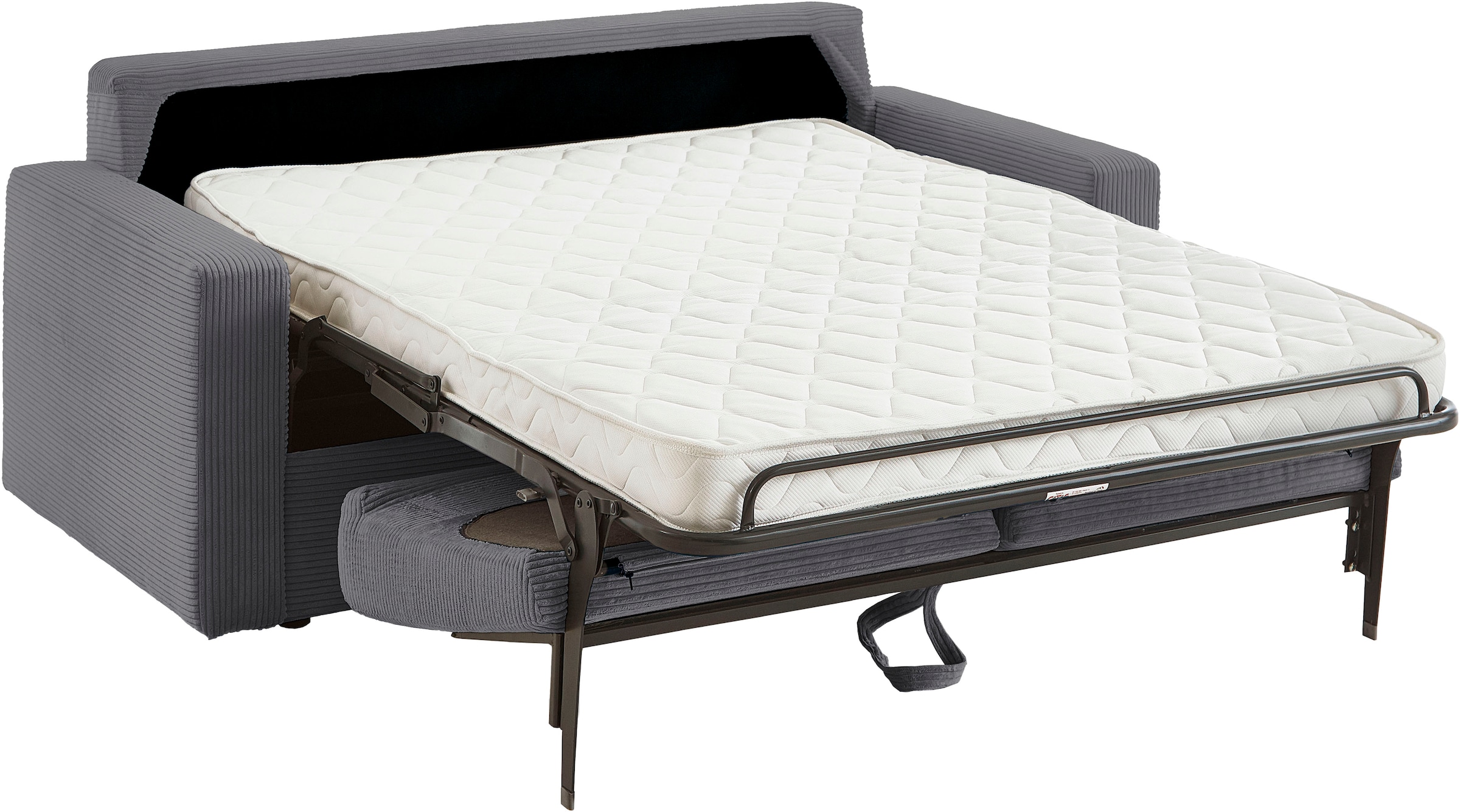 ATLANTIC home collection Schlafsofa »Rolando, B: 196 cm, Liegefl. 140x190 cm«, mit komfortabler Matratze, Dauerschlafsofa