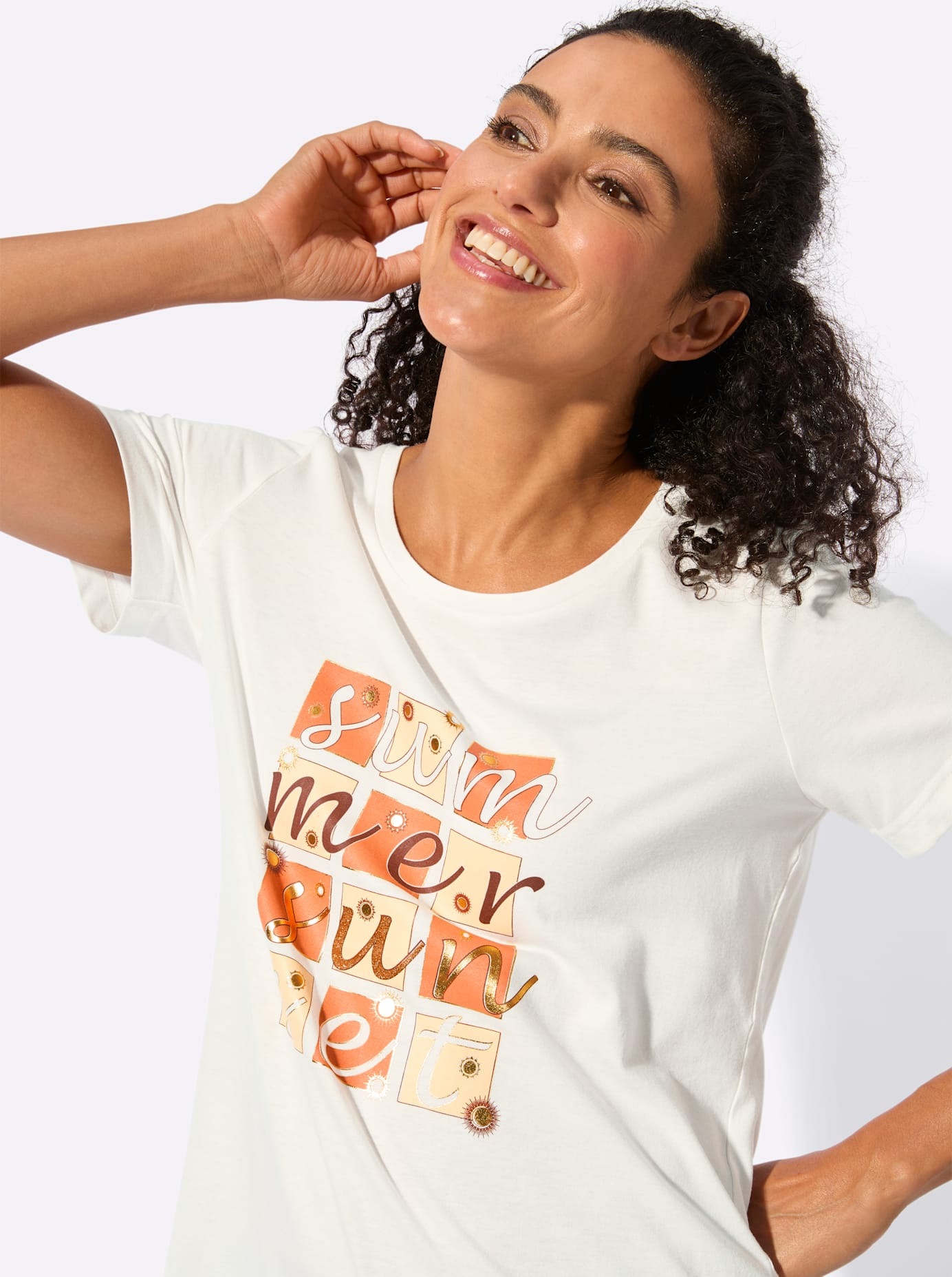 Inspirationen Kurzarmshirt »Kurzarm-Shirt« 1 tlg.