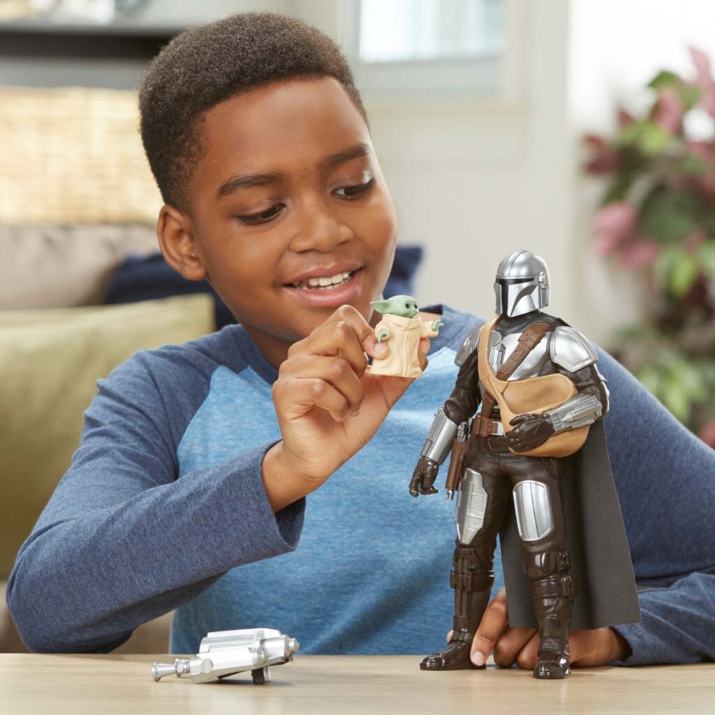 Hasbro Spielfigur »Star Wars Galactic Action The Mandalorian & Grogu«