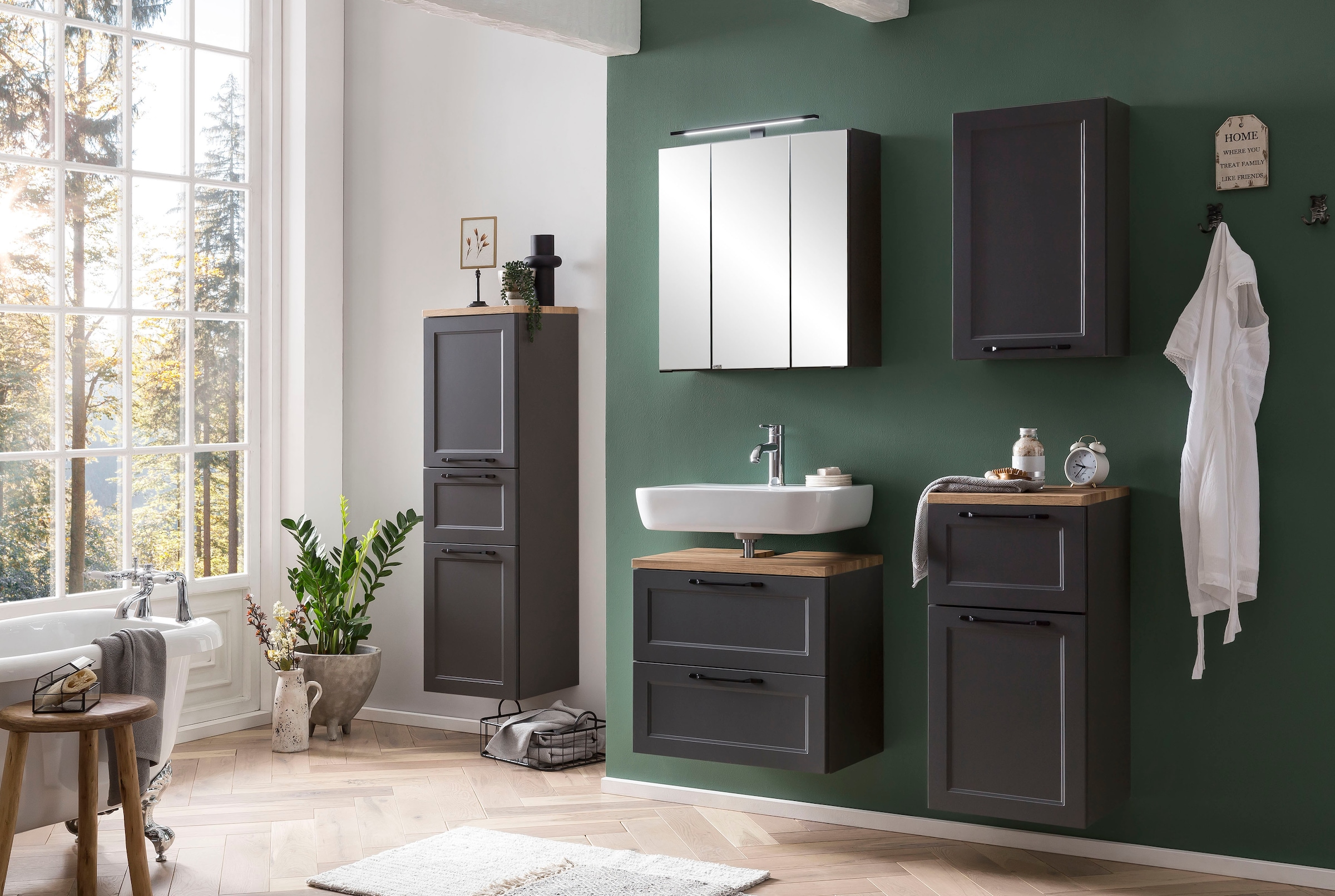 welltime Midischrank »Lana«, Badmöbel, 40 cm breit