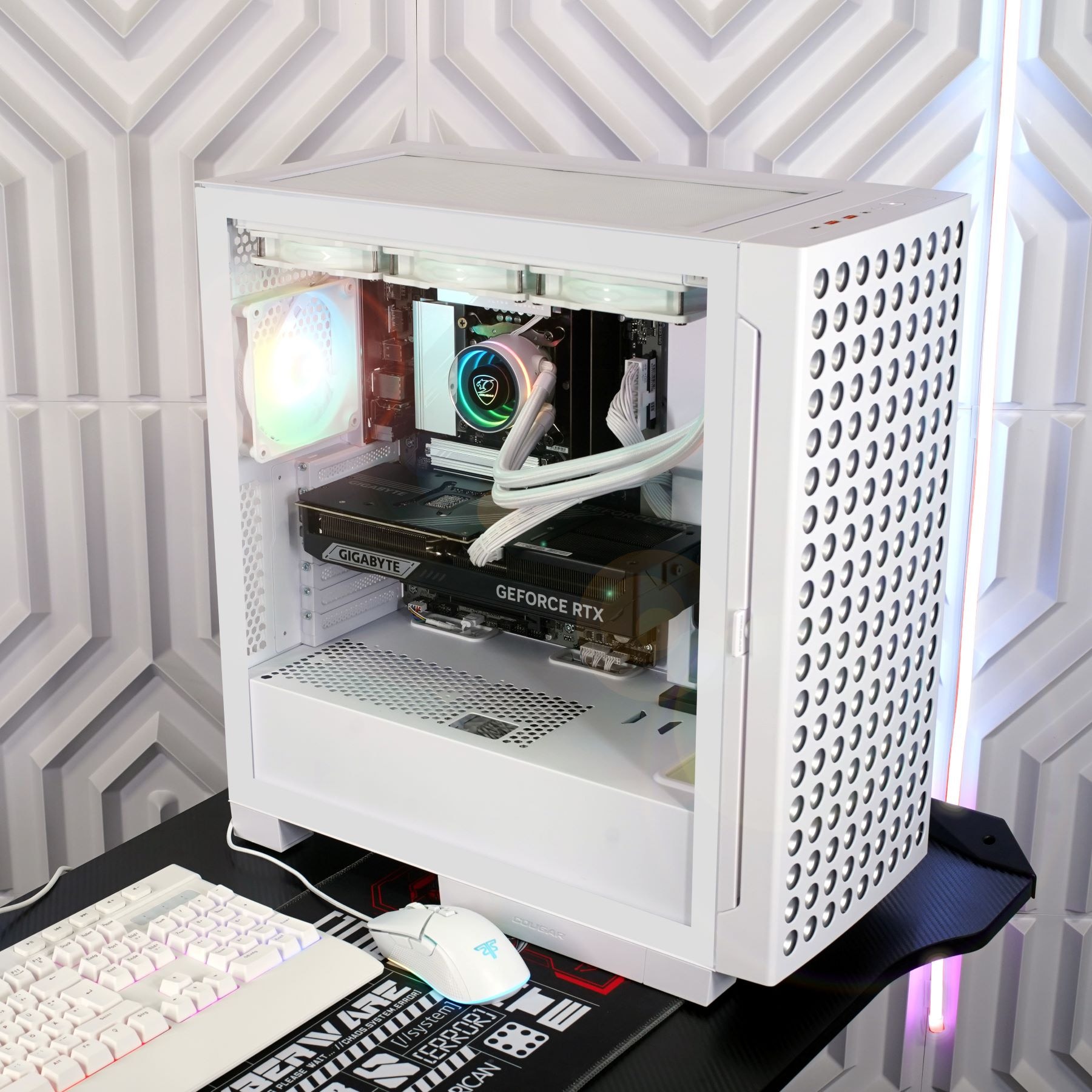 Cougar Gaming-PC »AIRFACE ECO WT 7556«, Windows 11, DDR5 RAM