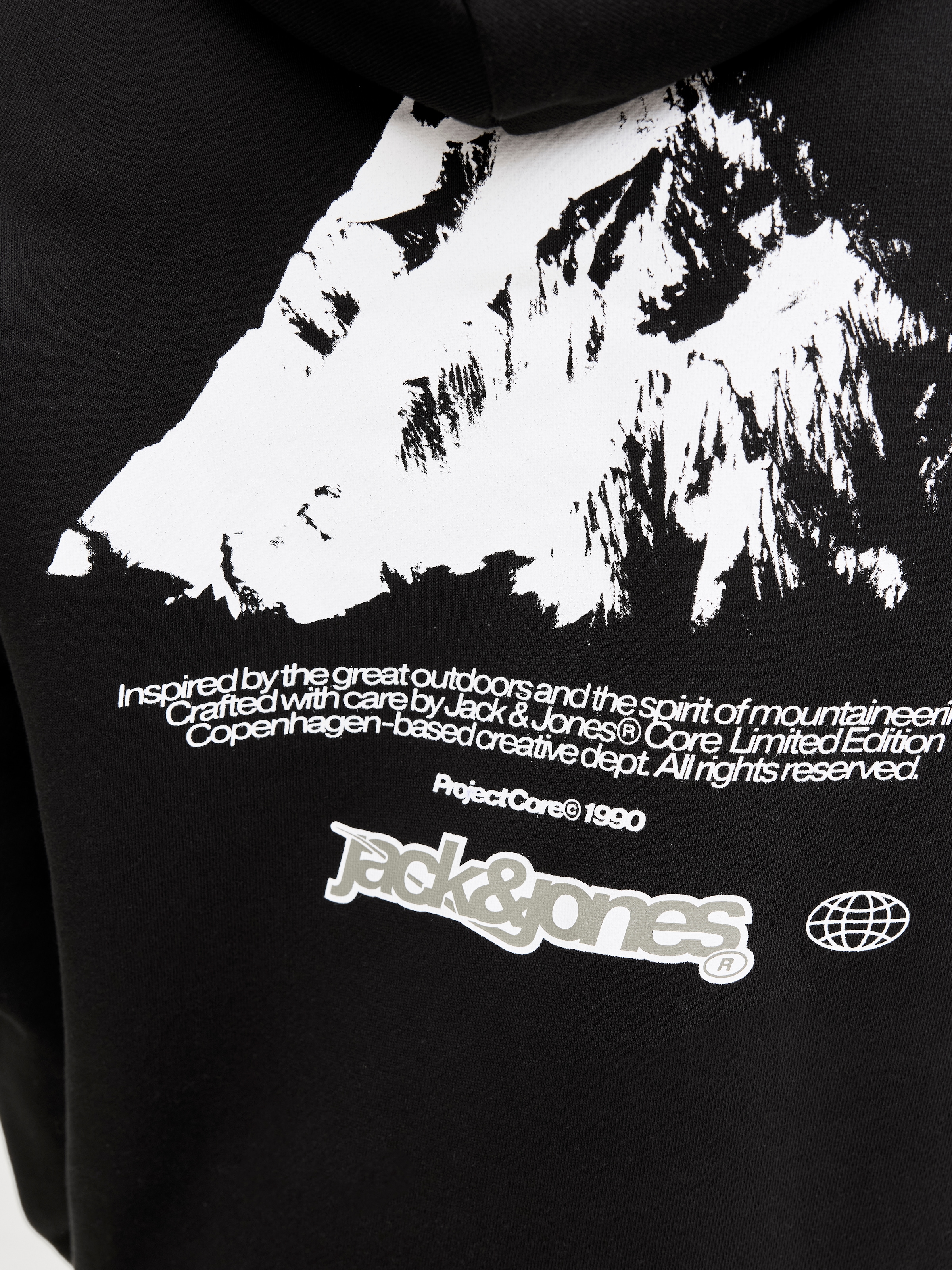 Jack & Jones Kapuzensweatshirt »JCOFLARE BACK PHOTO PRINT SWEAT HOOD«
