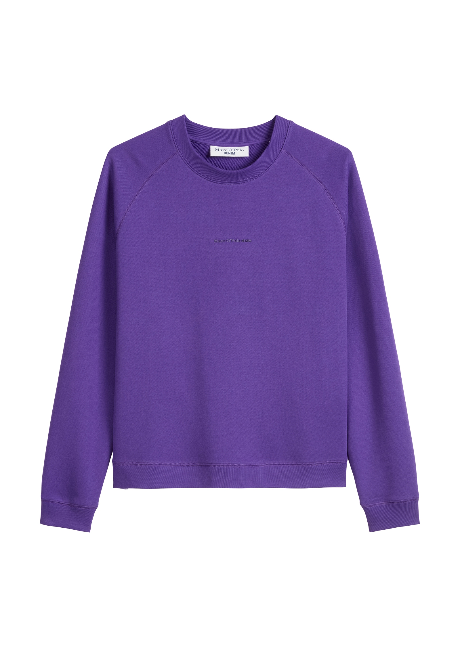 Marc O'Polo DENIM Sweatshirt, Rückenteil dezent länger, kleine Seitenschlitze, relaxed fit