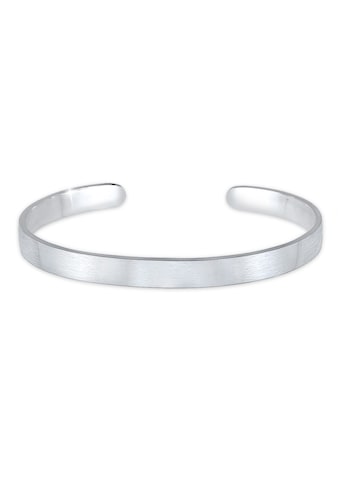 Kuzzoi Armband »Herren Basic Bangle Matt 925 Silber« kaufen