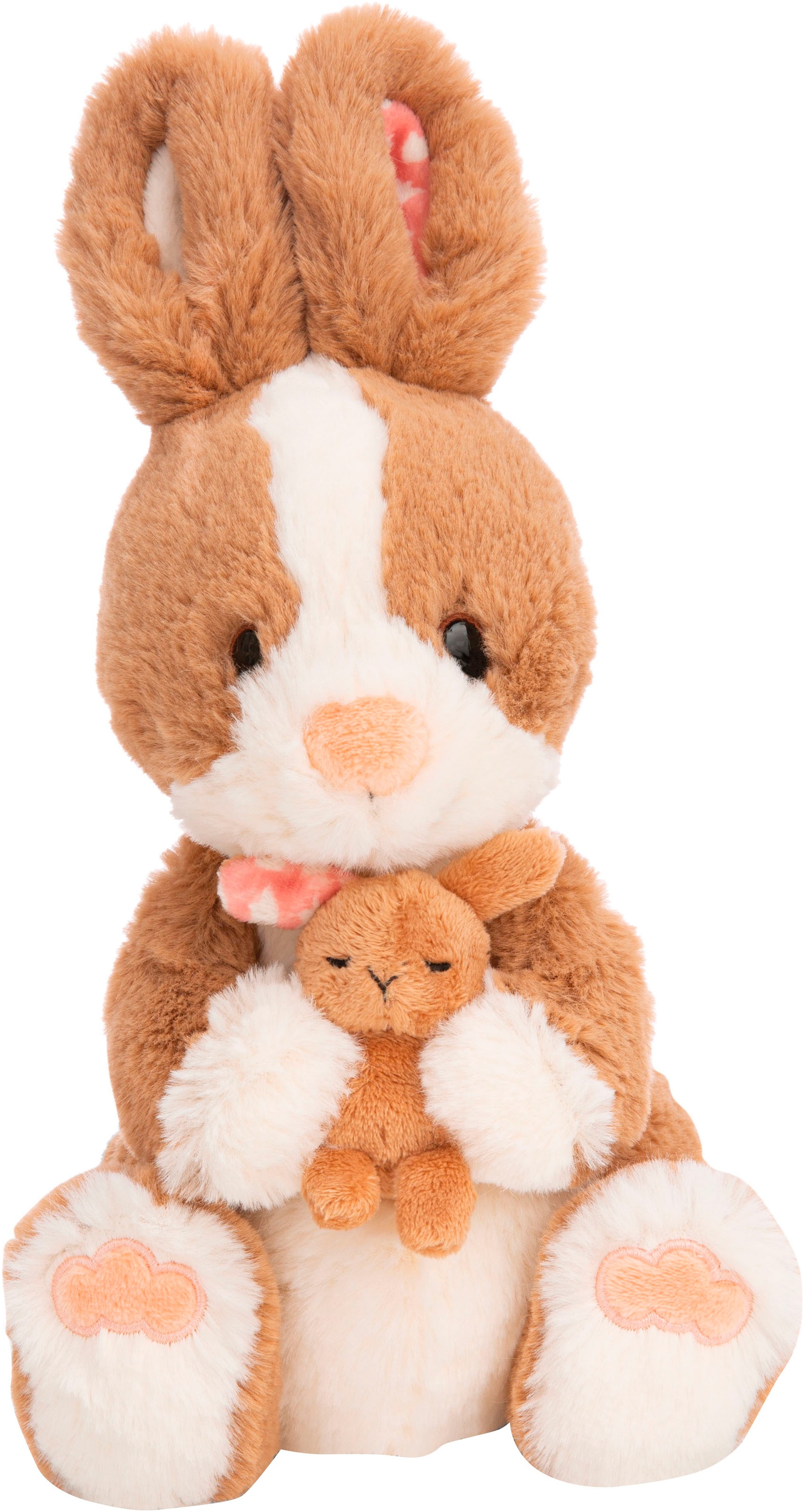 Nici Kuscheltier »Meadow Friends, Hase Hopsala 25 cm & Kind schlenkernd GREEN«