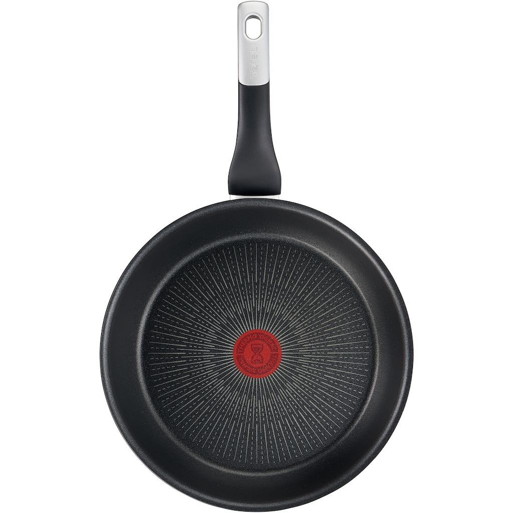 Tefal Pfannen-Set »Unlimited On«, Aluminium, (Set, 3 tlg., 1x Bratpfanne Ø 24 cm, 1x Bratpfanne Ø 28 cm, 1x Wok Ø 28 cm)