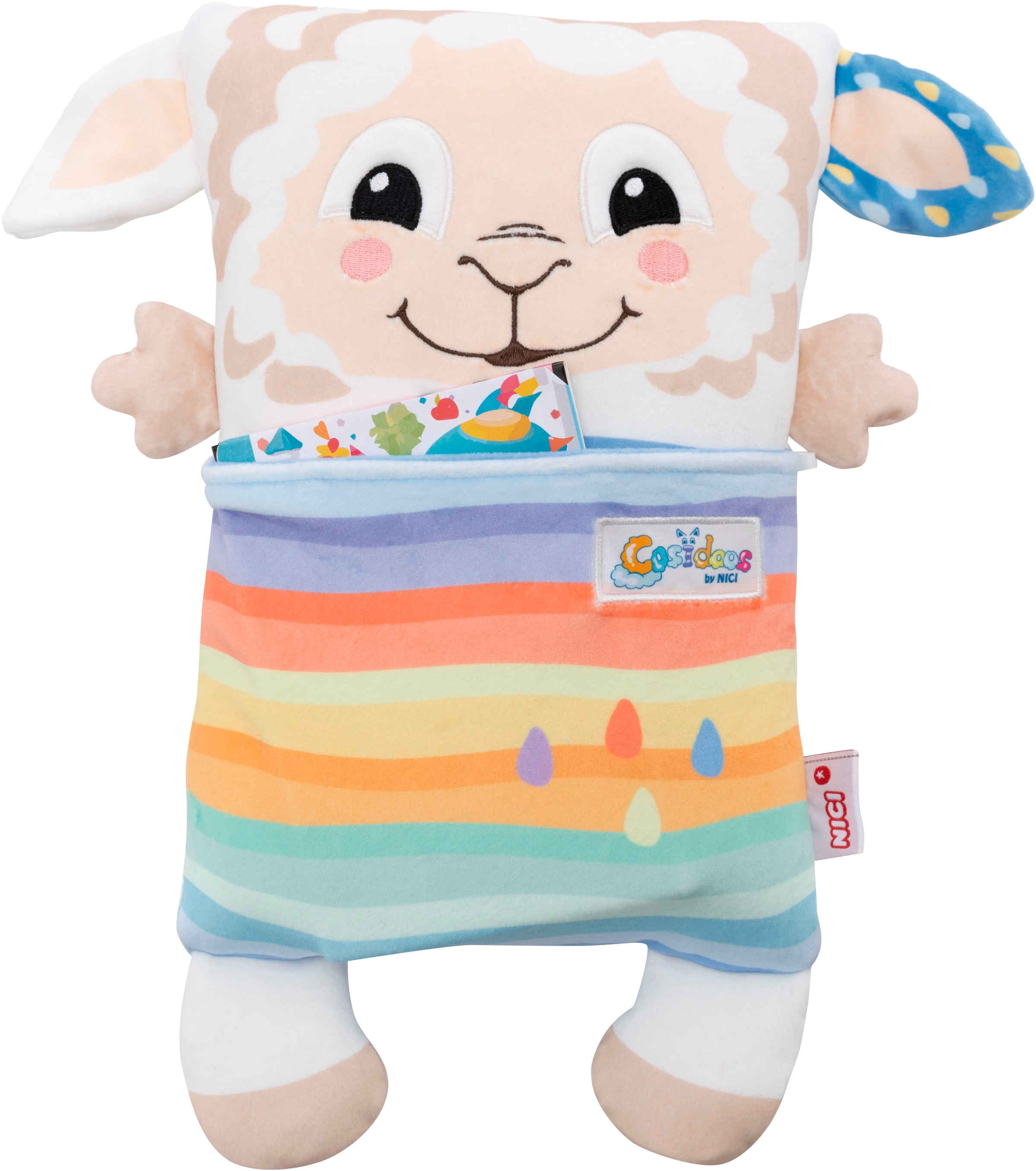 Nici Kuscheltier »Cosidoos, Schaf mit Wendefunktion 30x20 cm«