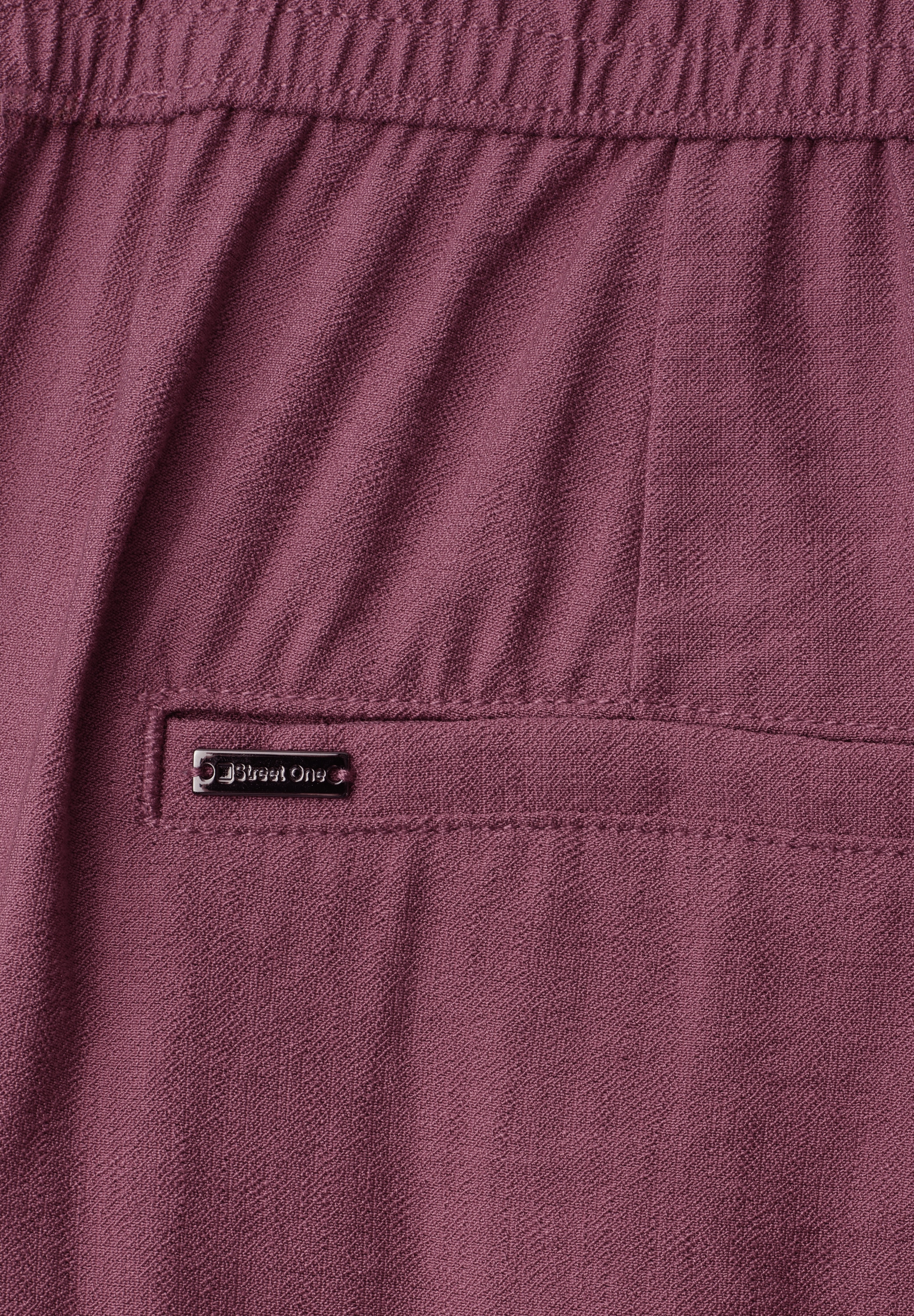 STREET ONE Stoffhose »Style Emee«  Crepe Sommerhose mit Viskose