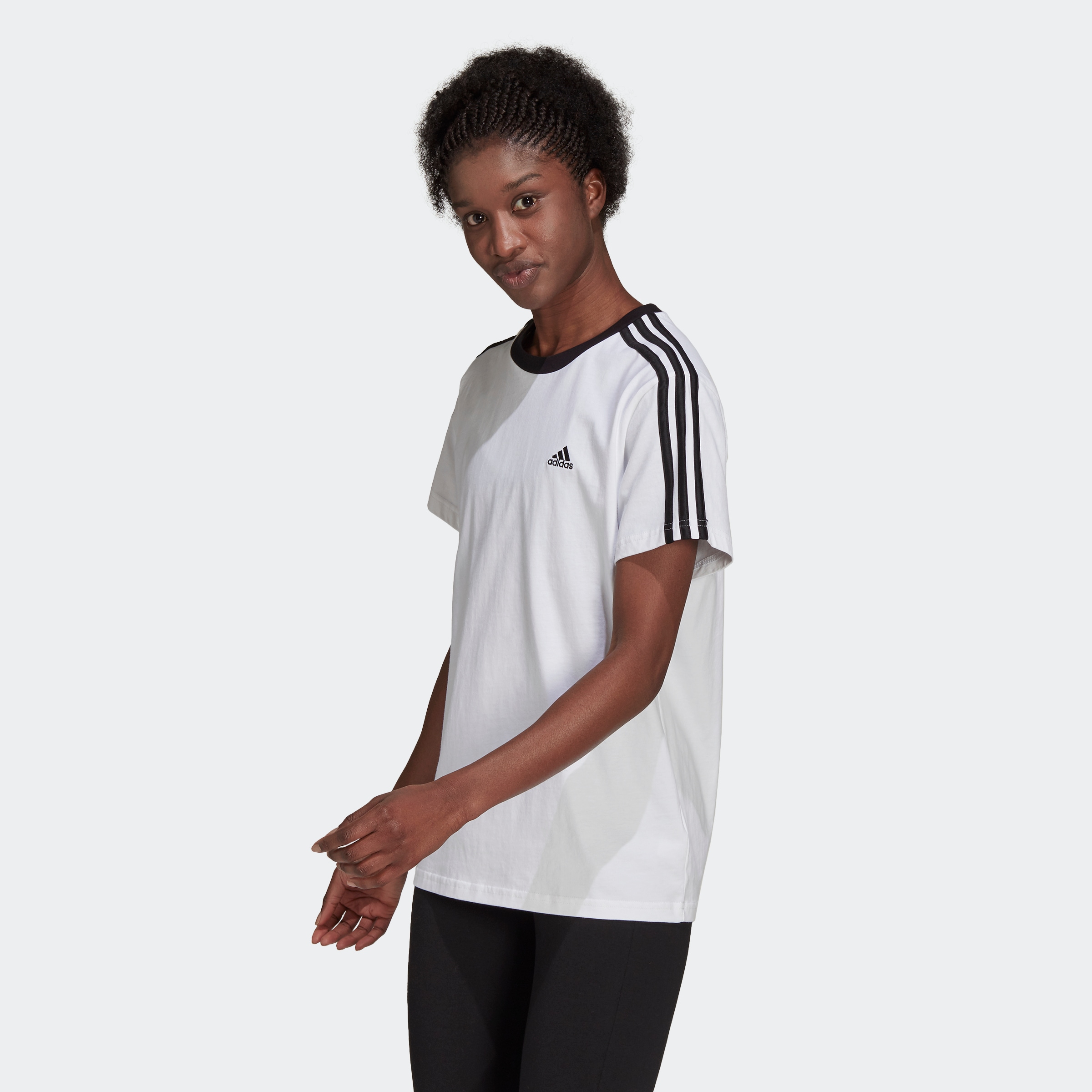 adidas Sportswear T-Shirt »ESSENTIALS 3-STREIFEN«