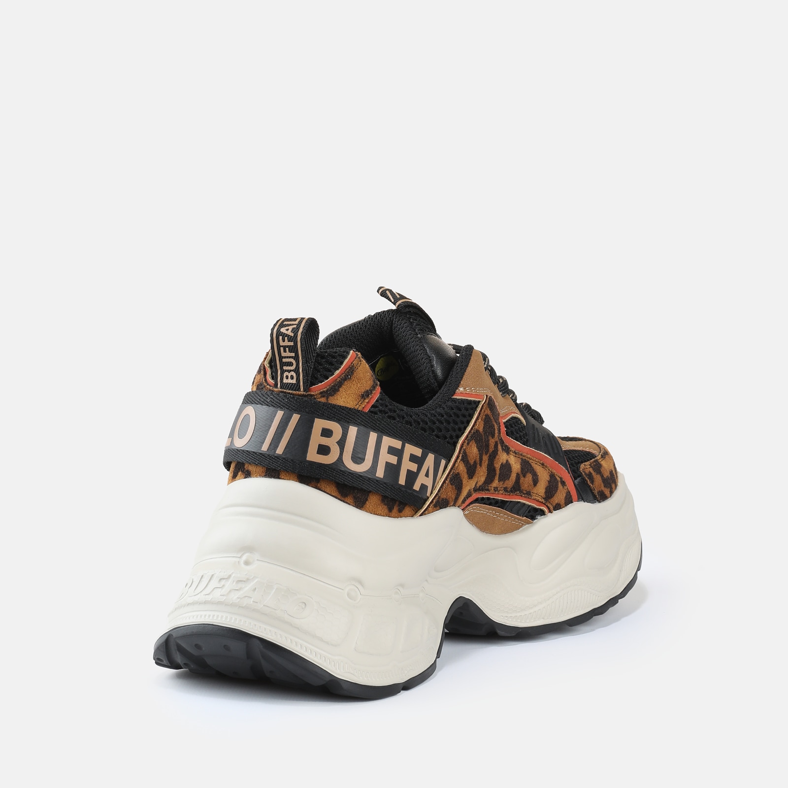 Buffalo Plateausneaker »YUNO«  Chunky-Sneaker in Leo-Optik, Leichtgewicht
