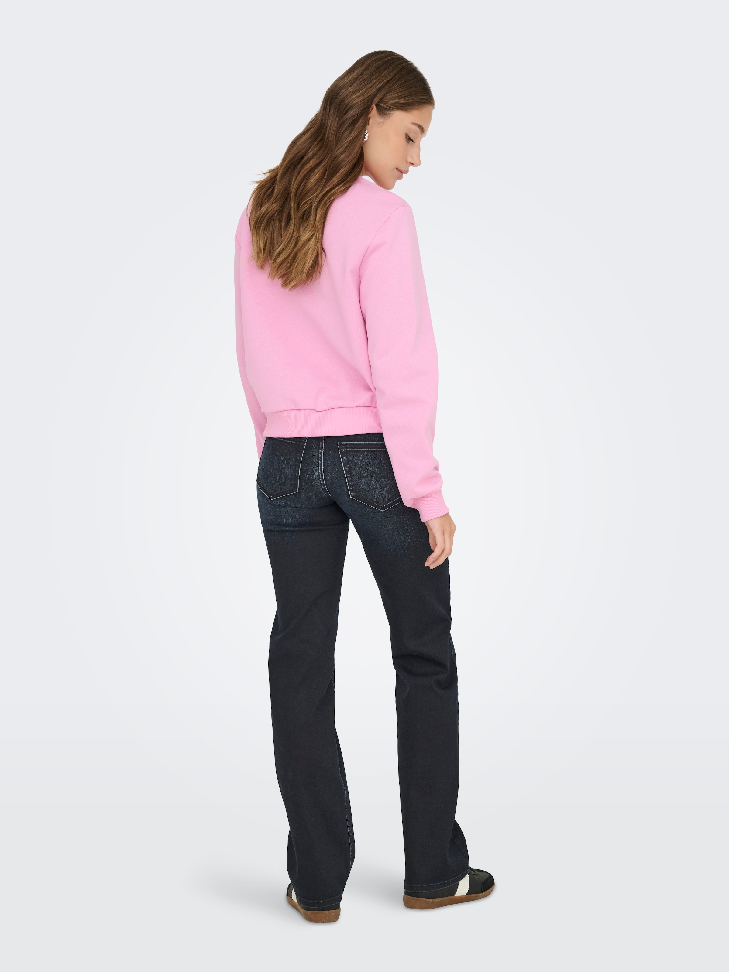 ONLY Weihnachtssweatshirt »ONLYDA XMAS L/S O-NECK BOX SWT«, Baumwollmischung, regular fit
