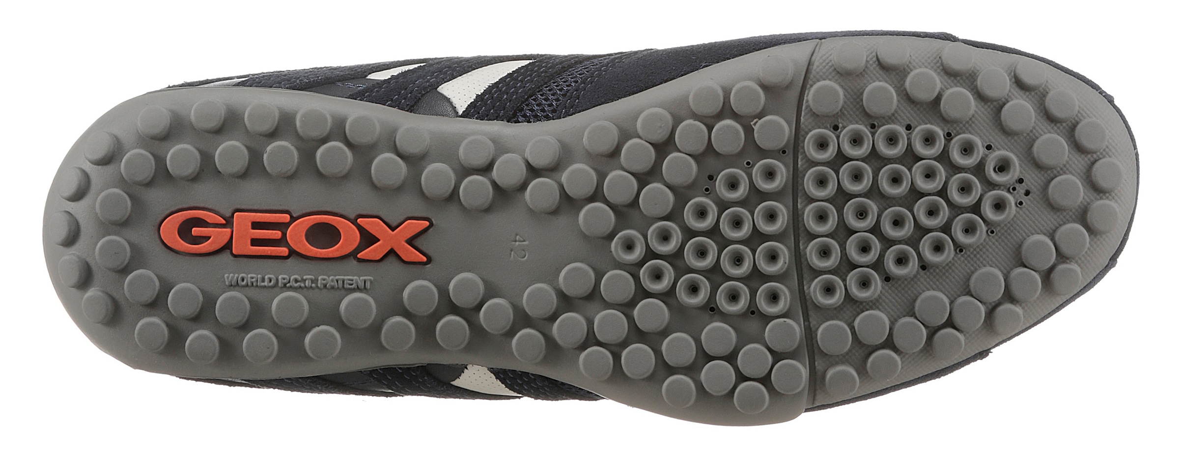 Geox Slip-On Sneaker »UOMO SNAKE«, Freizeitschuh, Slipper mit Geox Spezial Membran