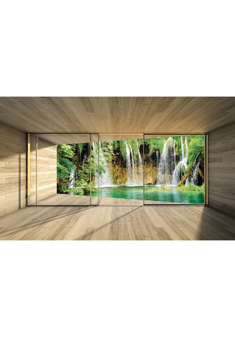 Consalnet Vliestapete »Wasserfall Terrasse«, verschiedene Motivgrößen, für das Büro... kaufen