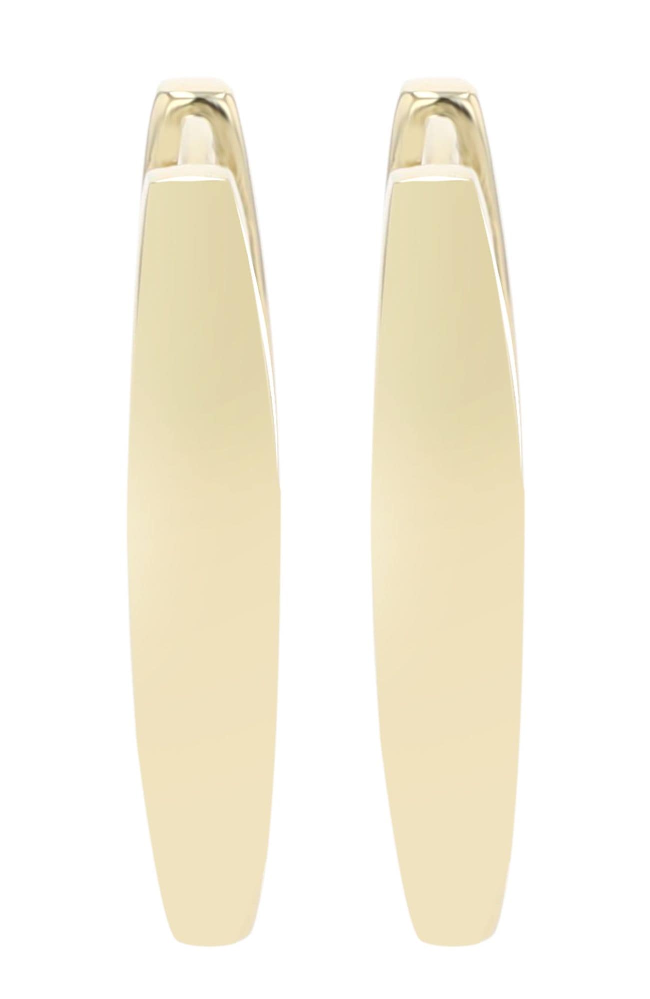 Adelia´s Paar Creolen »Damen Ohrringe ¿ Klappcreole aus 333 Gold«