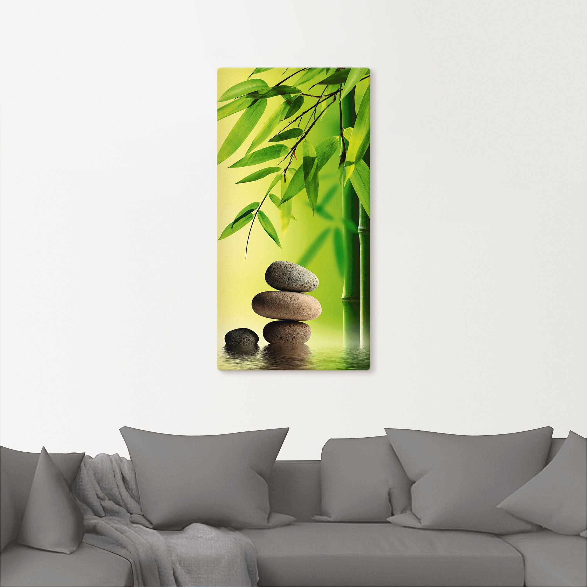 Artland Leinwandbild »Spa Stillleben« Zen 1 Stk. tlg. auf Holzrahmen gespannt