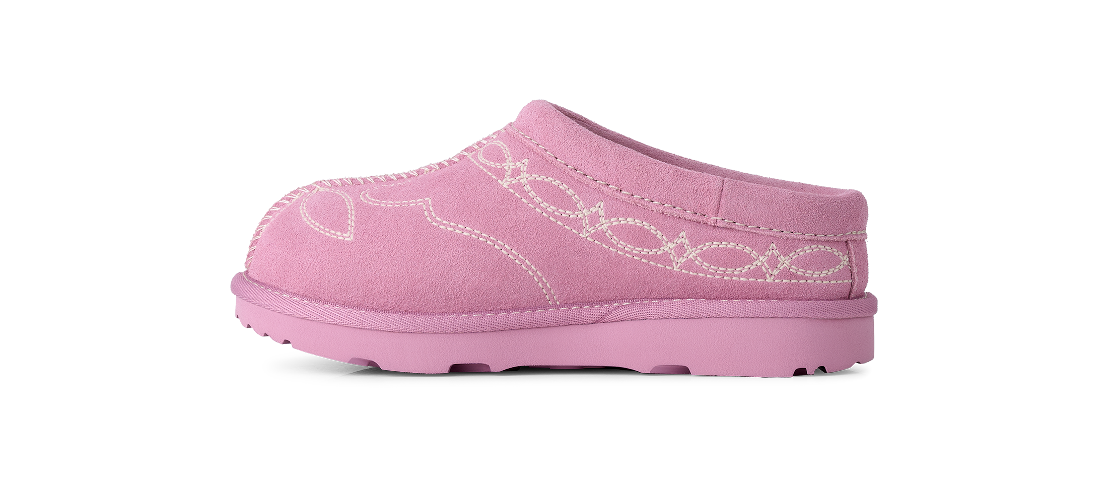 UGG Hausschuh »K TASMAN II WESTERN«  Plateau, Schlupfschuh mit modischer Stickerei