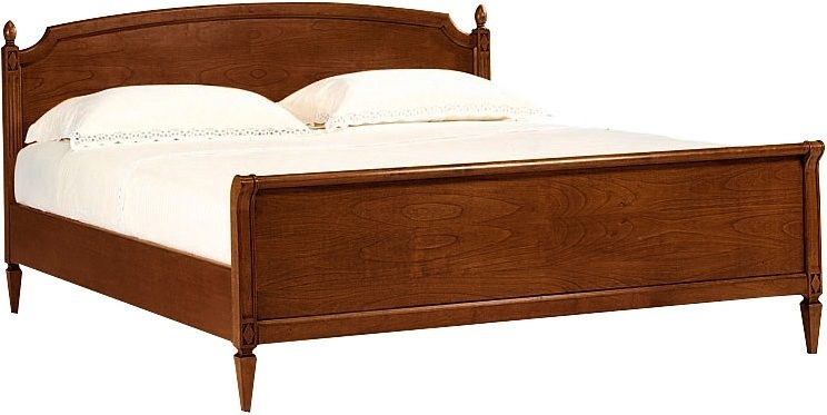 SELVA Bett »Villa Borghese«, Modell 2371, nussbaumfarbig antik
