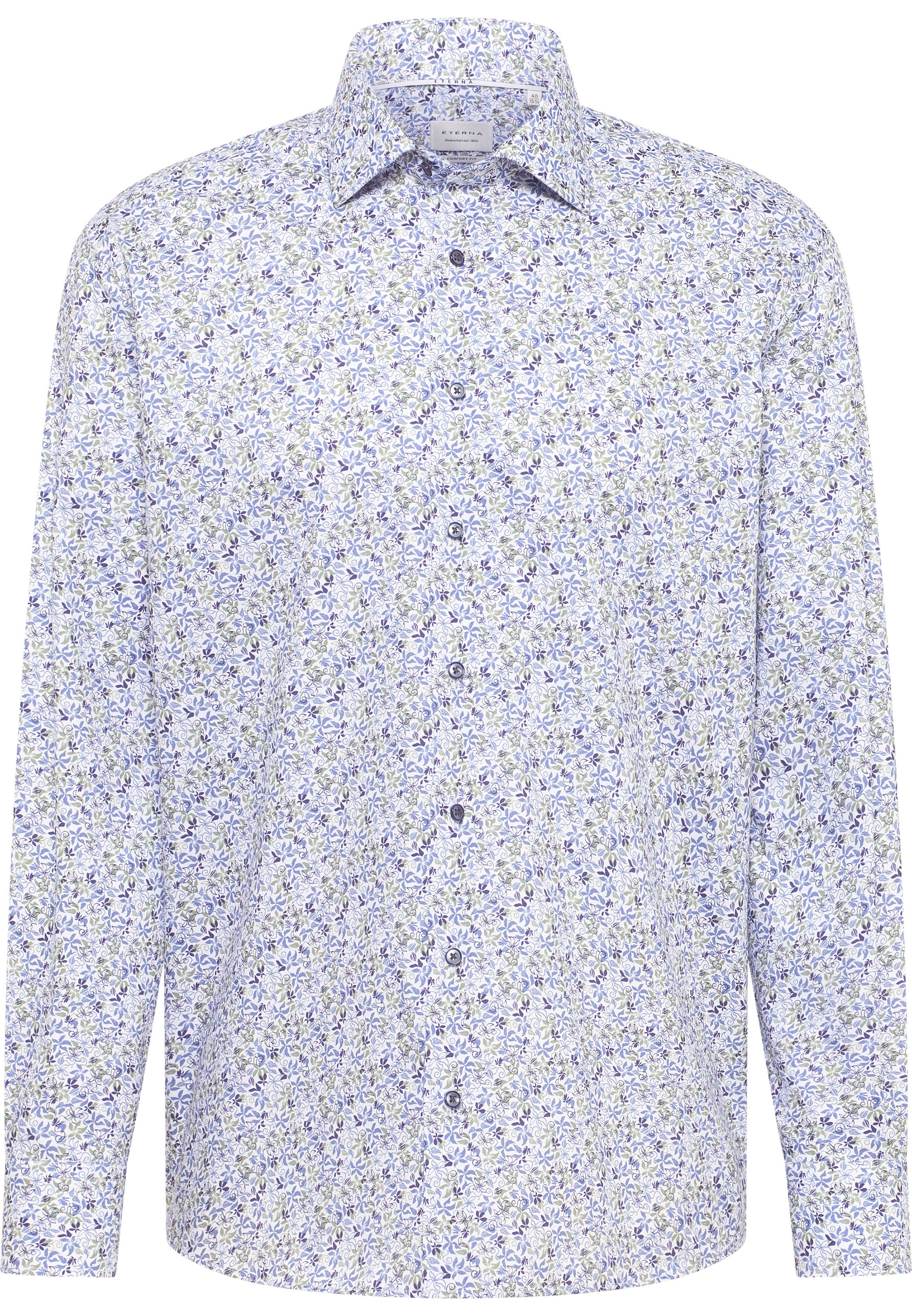 Eterna Langarmhemd »COMFORT FIT«, NON IRON (bügelfrei)