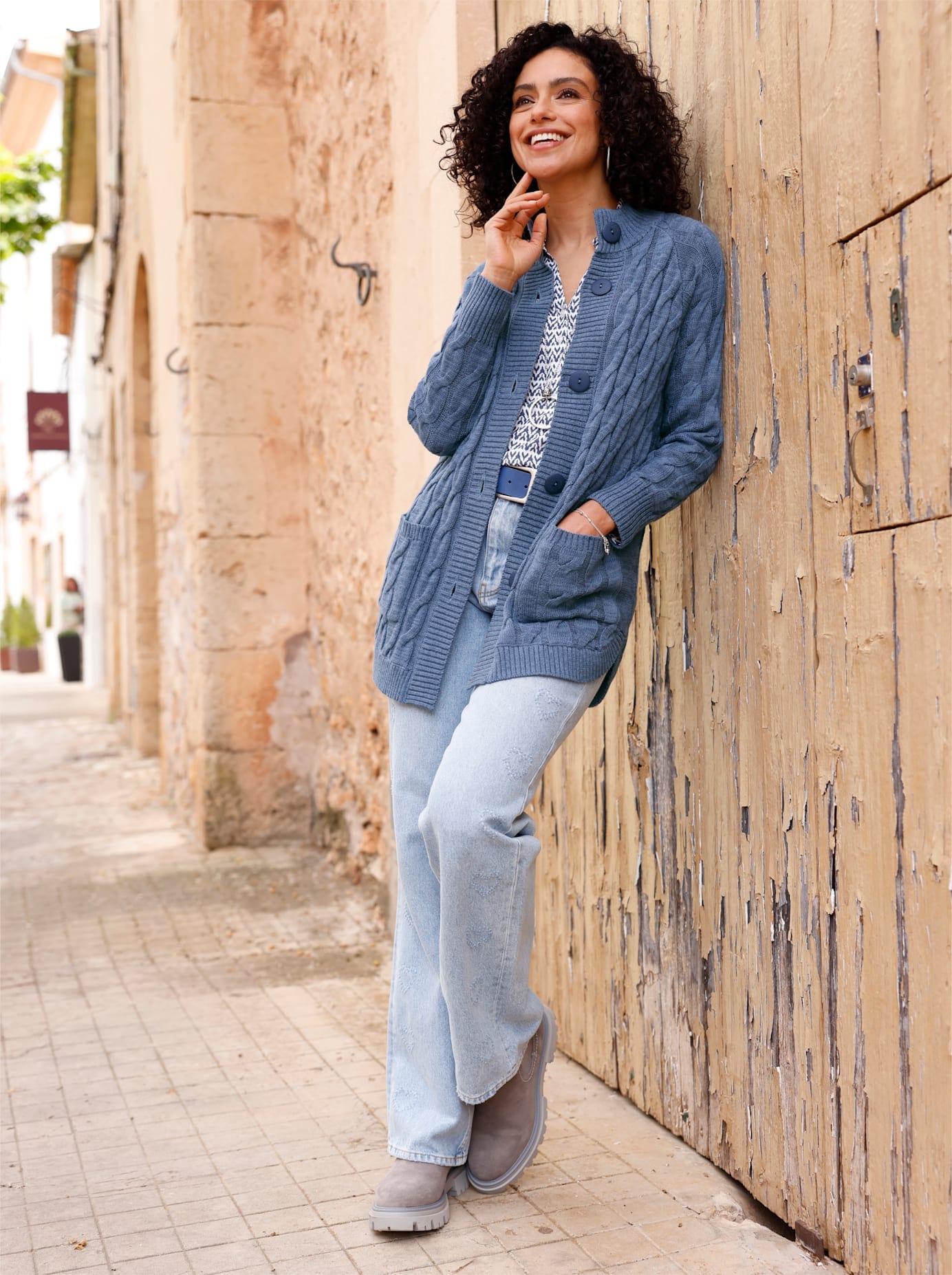 Inspirationen Longstrickjacke