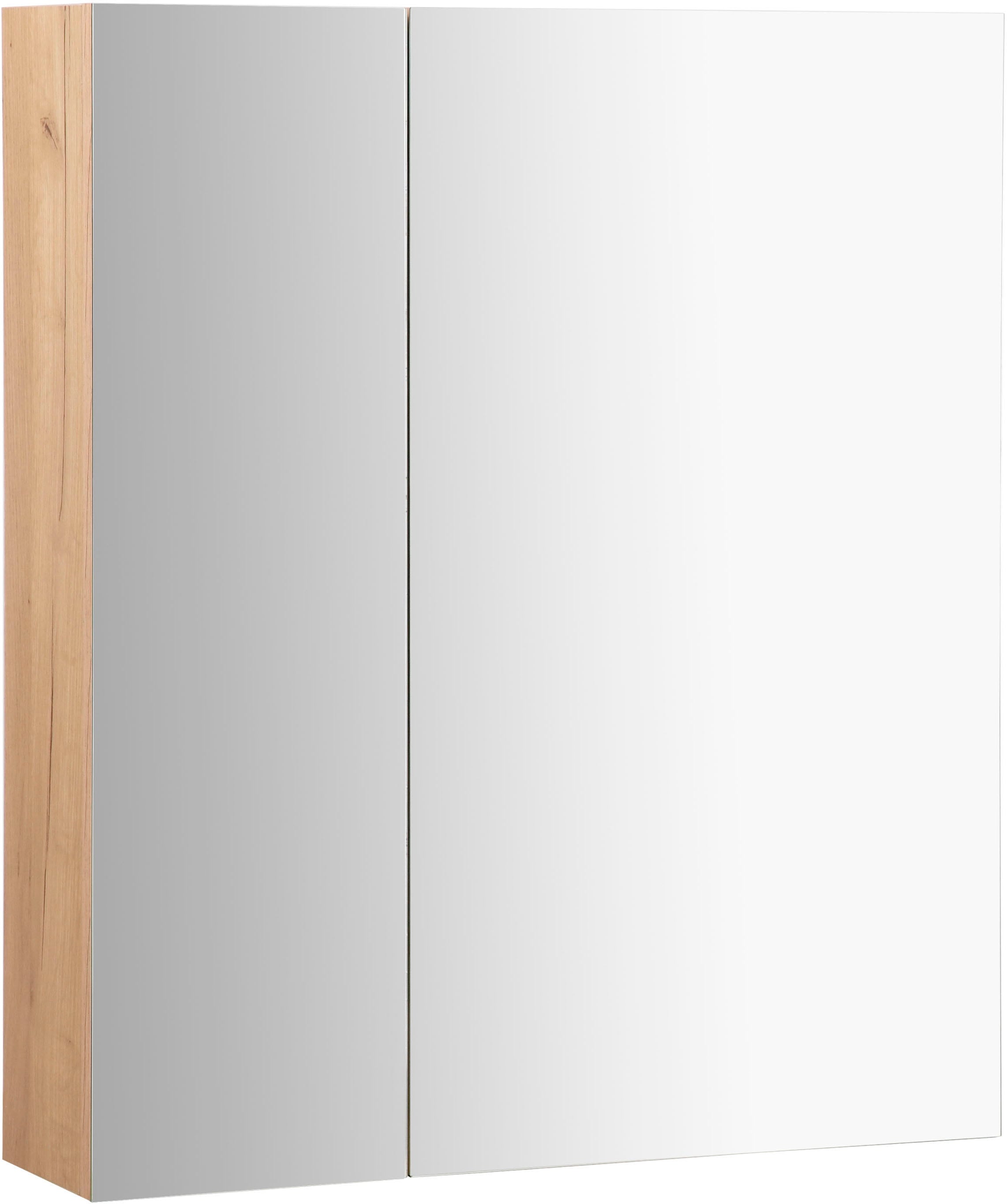 Bad kaufen Türen mit andas »Lund ohne Spiegelschrank Badschrank WC Spiegel 2 Spiegel bei OTTO Schrank Badspiegel 60cm Badezimmerspiegelschrank Breite LED«,