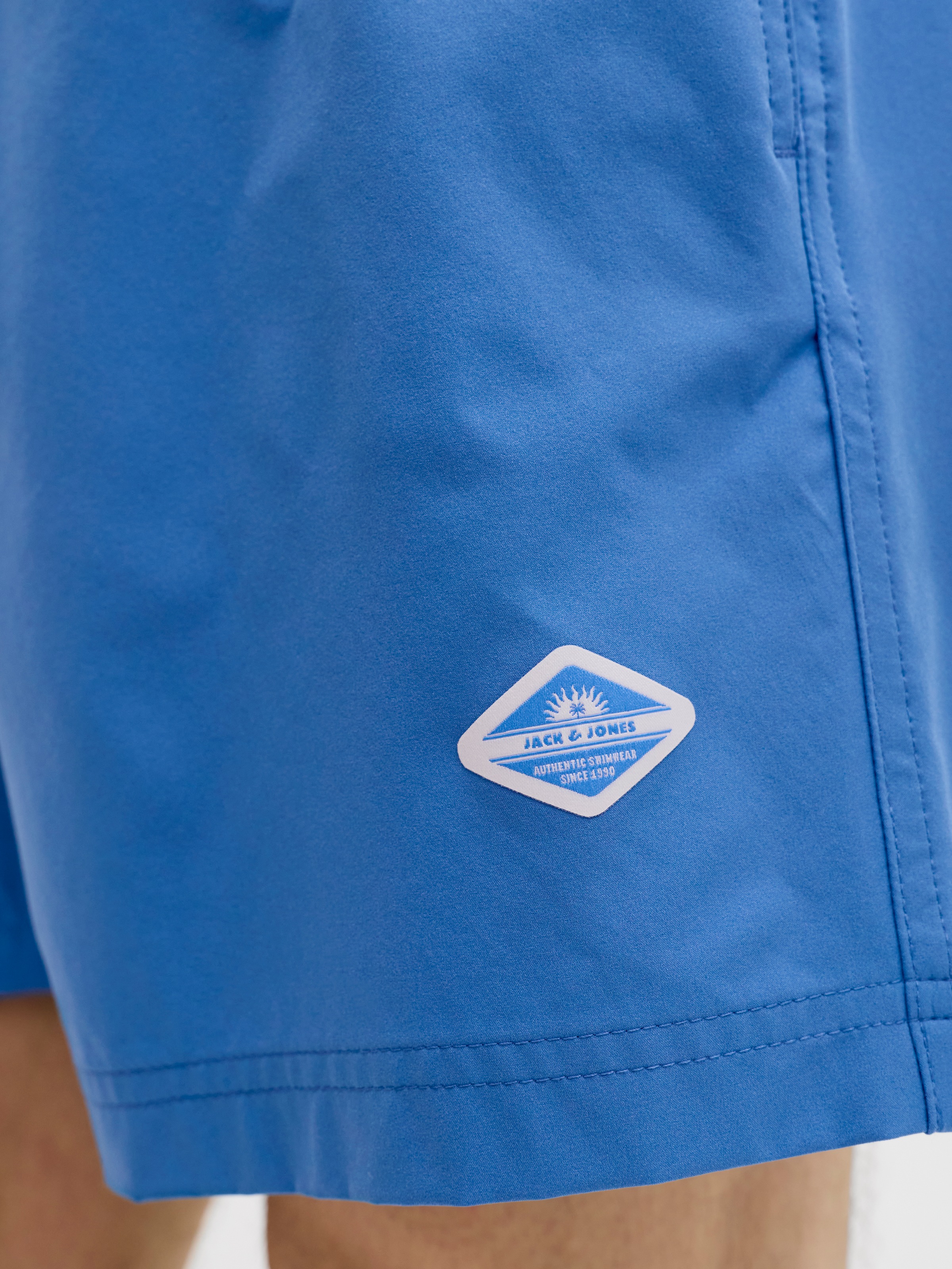 Jack & Jones PlusSize Badeshorts »JPSTMAUI TROPIC SOLID SWIM SHORTS  PLS«