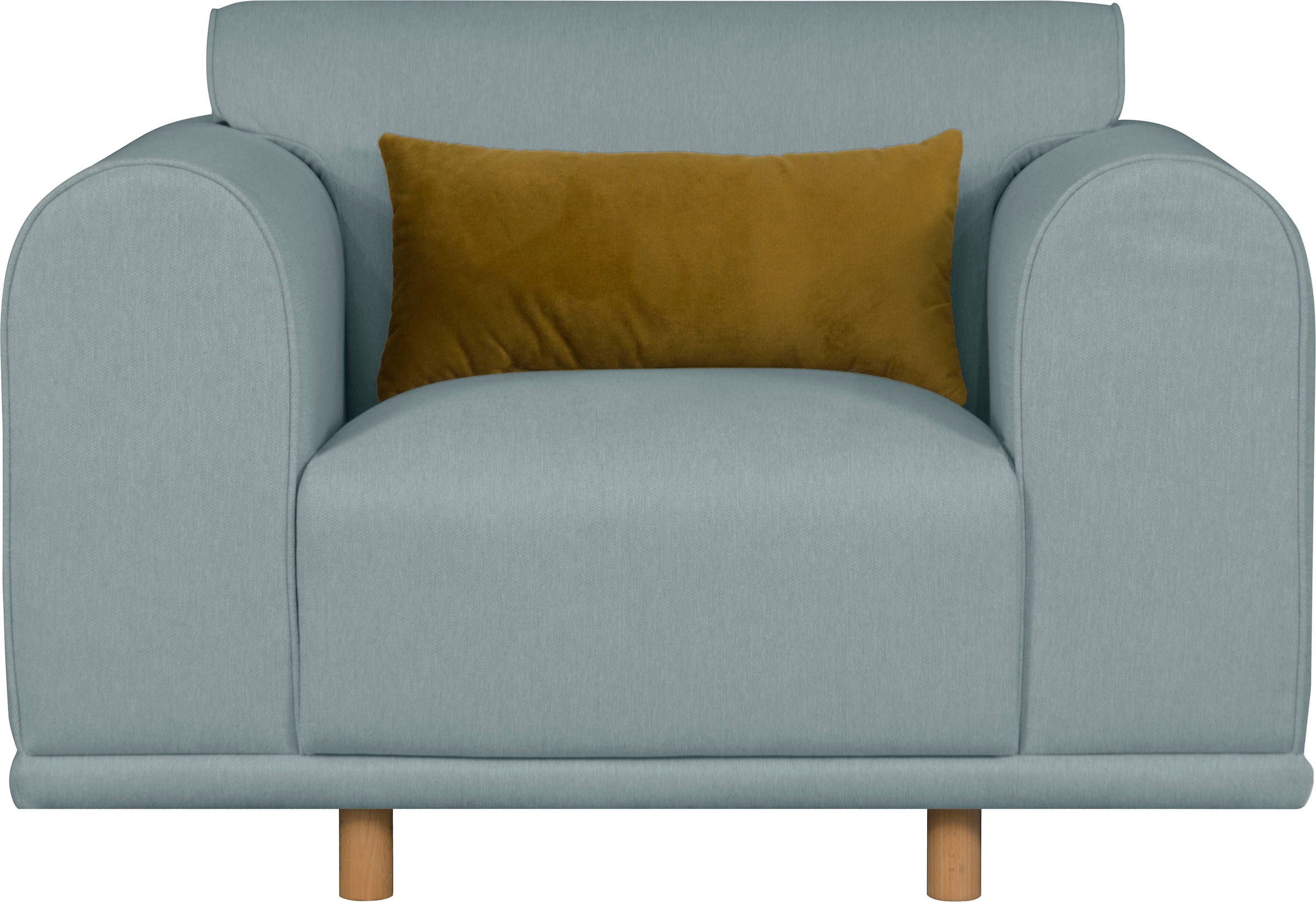 andas Loveseat »Maroon Sessel«, in skandinavischem Design, mit losem Kissen