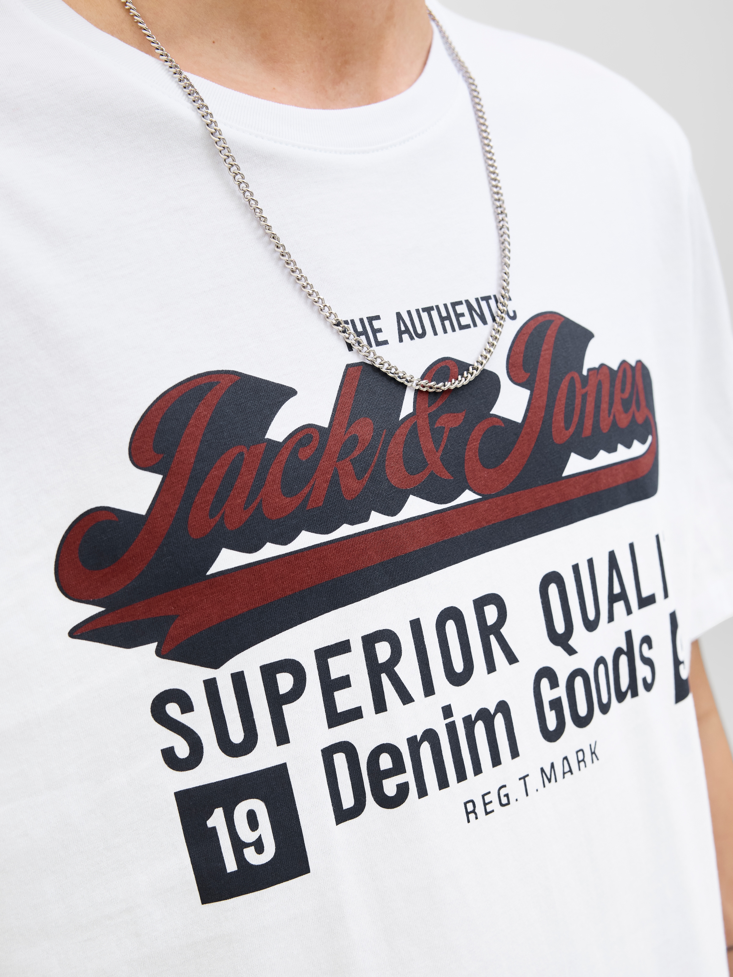 Jack & Jones PlusSize T-Shirt »JJELOGO TEE SS ONECK 2 COL AW25 NOOS PLS«