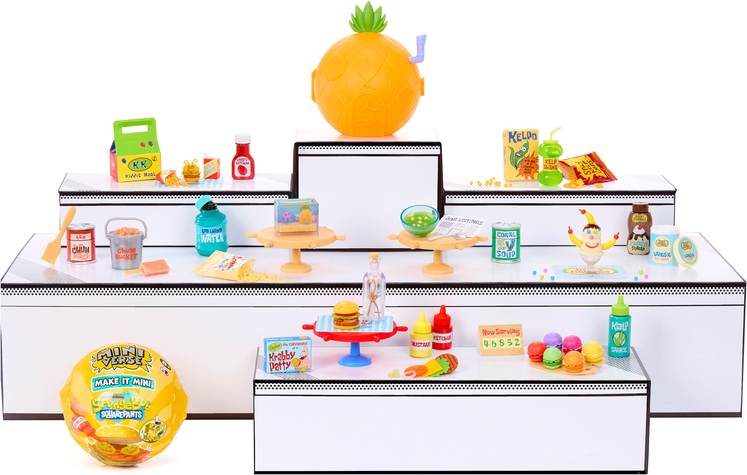 MGA ENTERTAINMENT Kreativset »MGA's Miniverse - Make It Mini Spongebob«