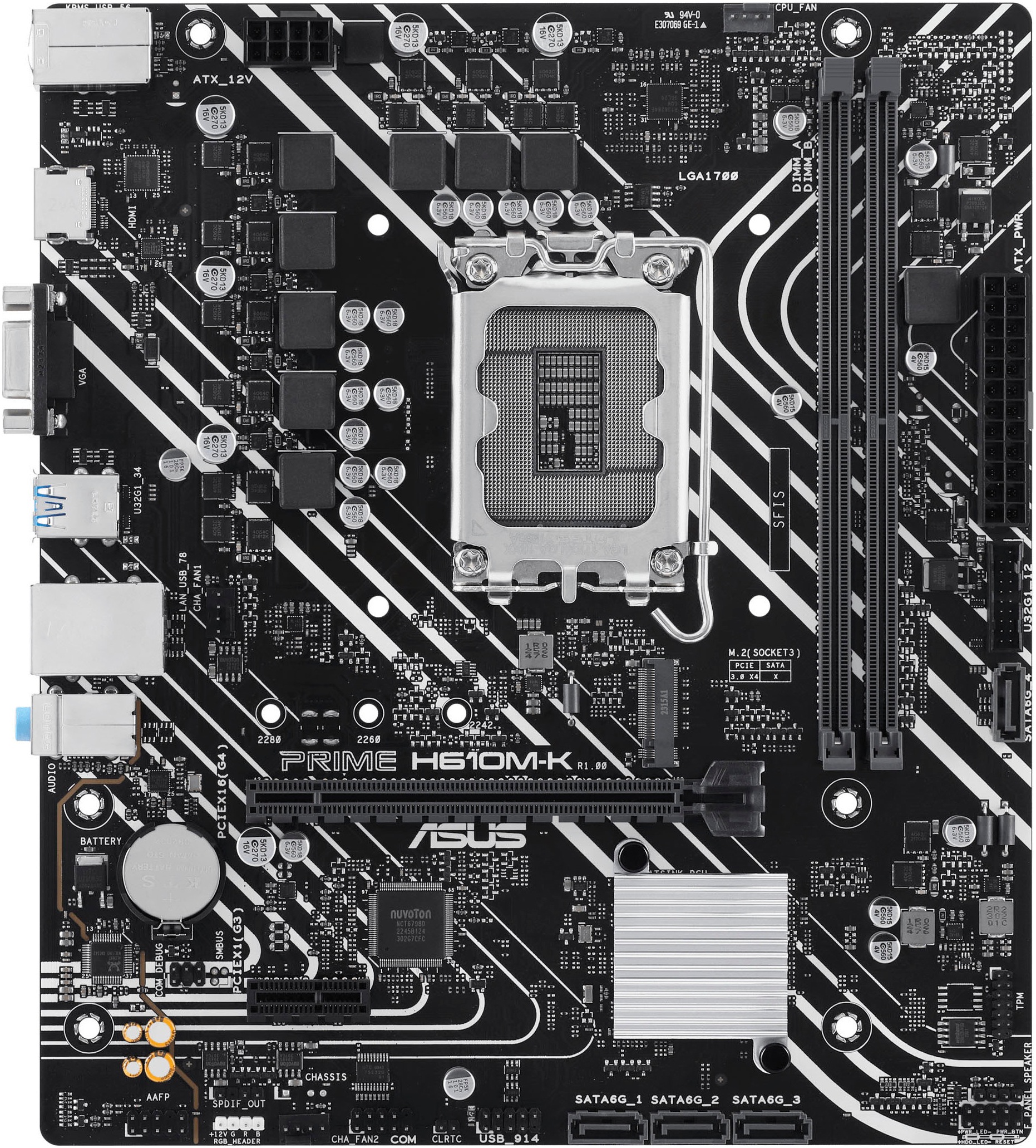 Asus Mainboard »Prime H610M-K«