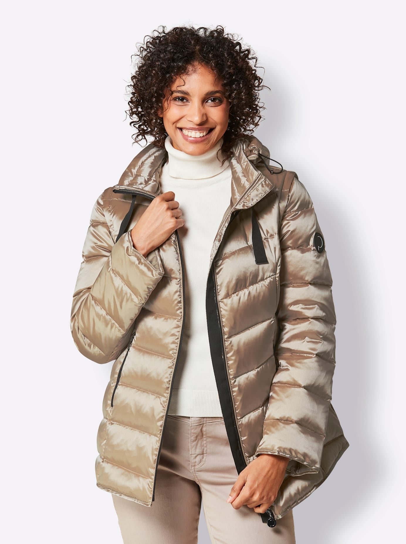 CREATION L PREMIUM Daunenjacke mitKapuze