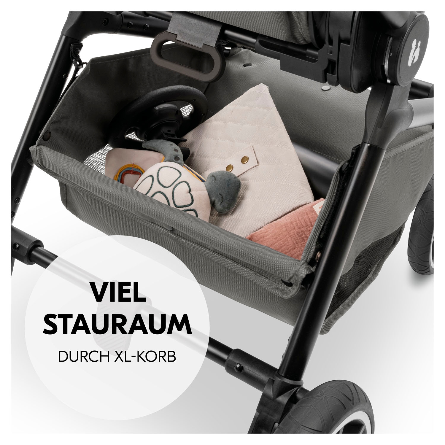 Hauck Kombi-Kinderwagen »Move N Care Set«, 22 kg, belastbar bis 22 kg