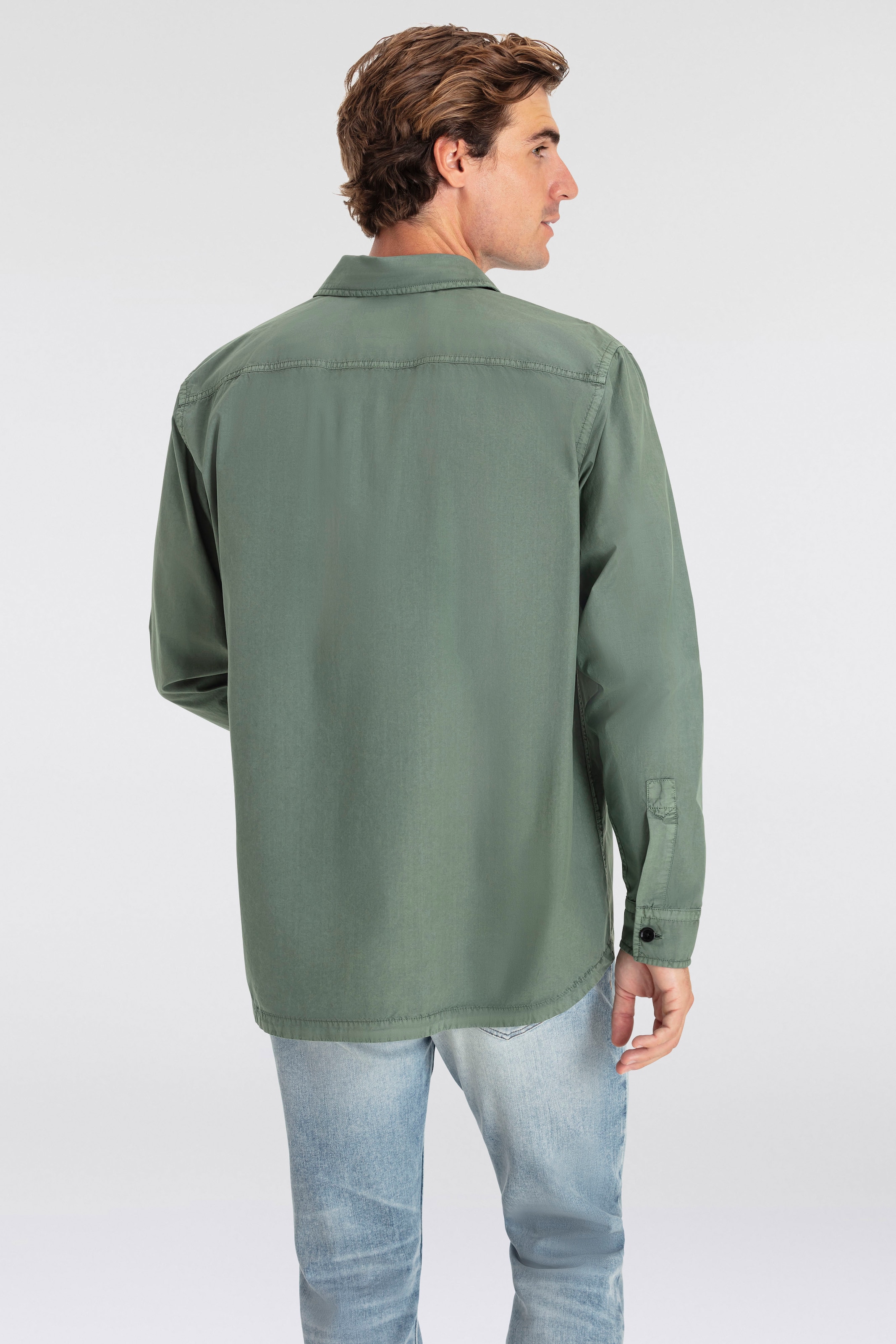 BOSS ORANGE Hemdjacke »Locky«, mit Brusttaschen