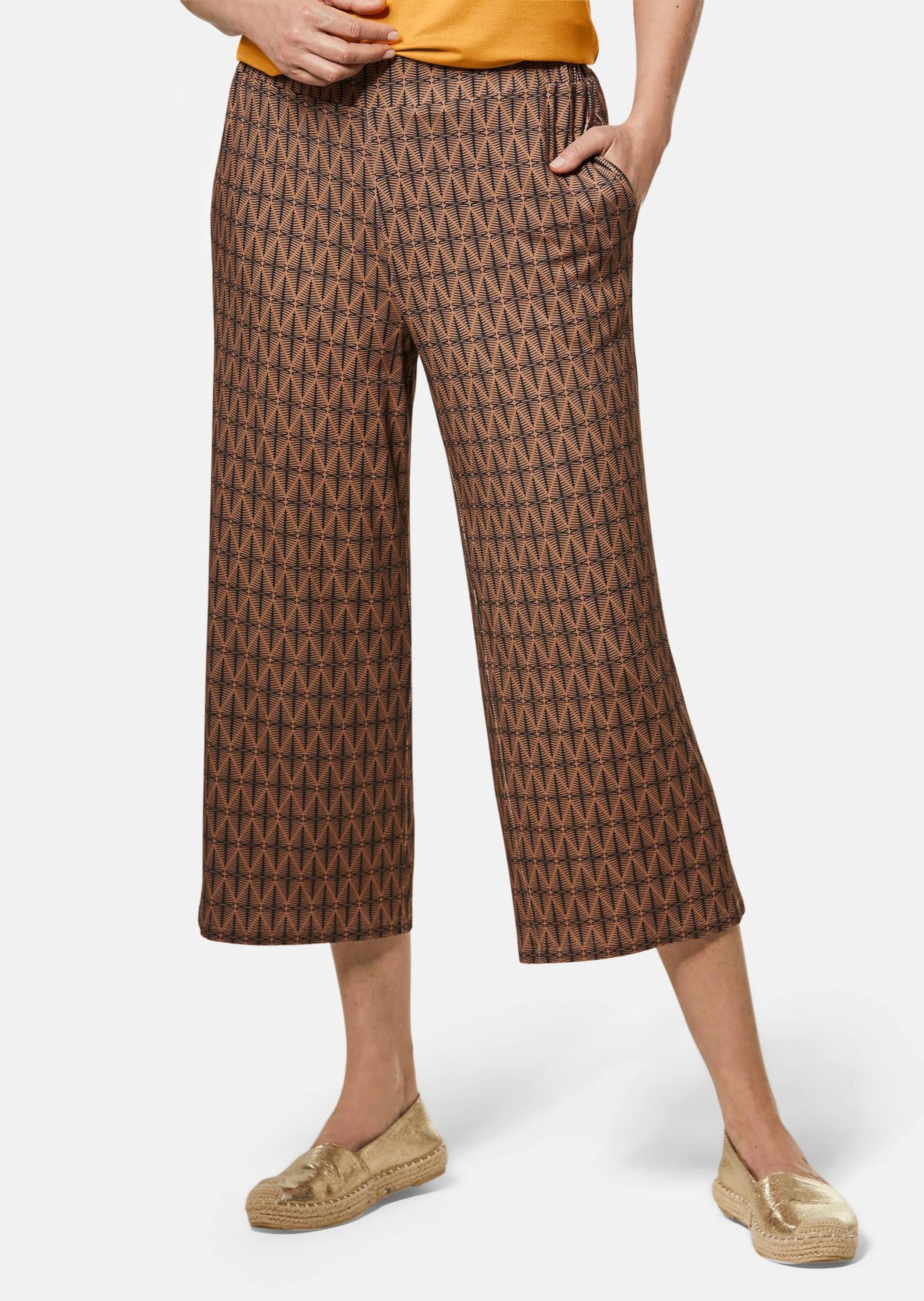 GOLDNER 7/8-Hose »Attraktive Druckhose Louisa mit weichem Fall«