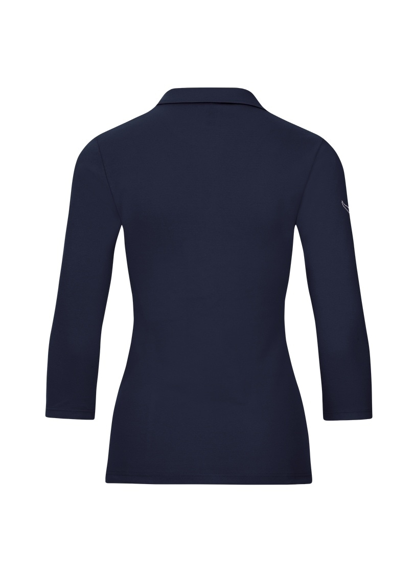 Trigema Poloshirt »TRIGEMA Poloshirt mit Kristallsteinen«, (1 tlg.)