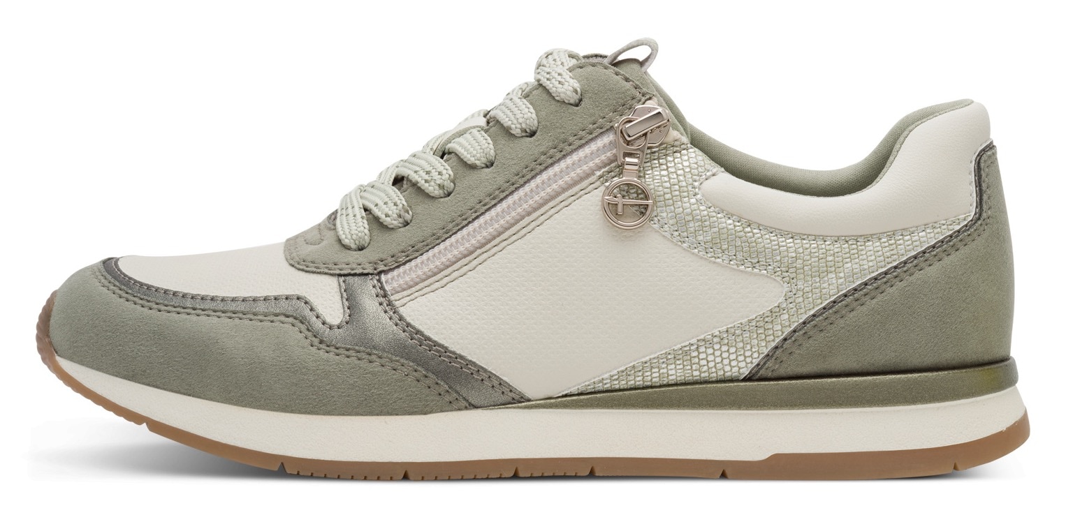 Tamaris Plateausneaker  , Schnürschuh, Freizeitschuh, Halbschuh in veganer Verarbeitung