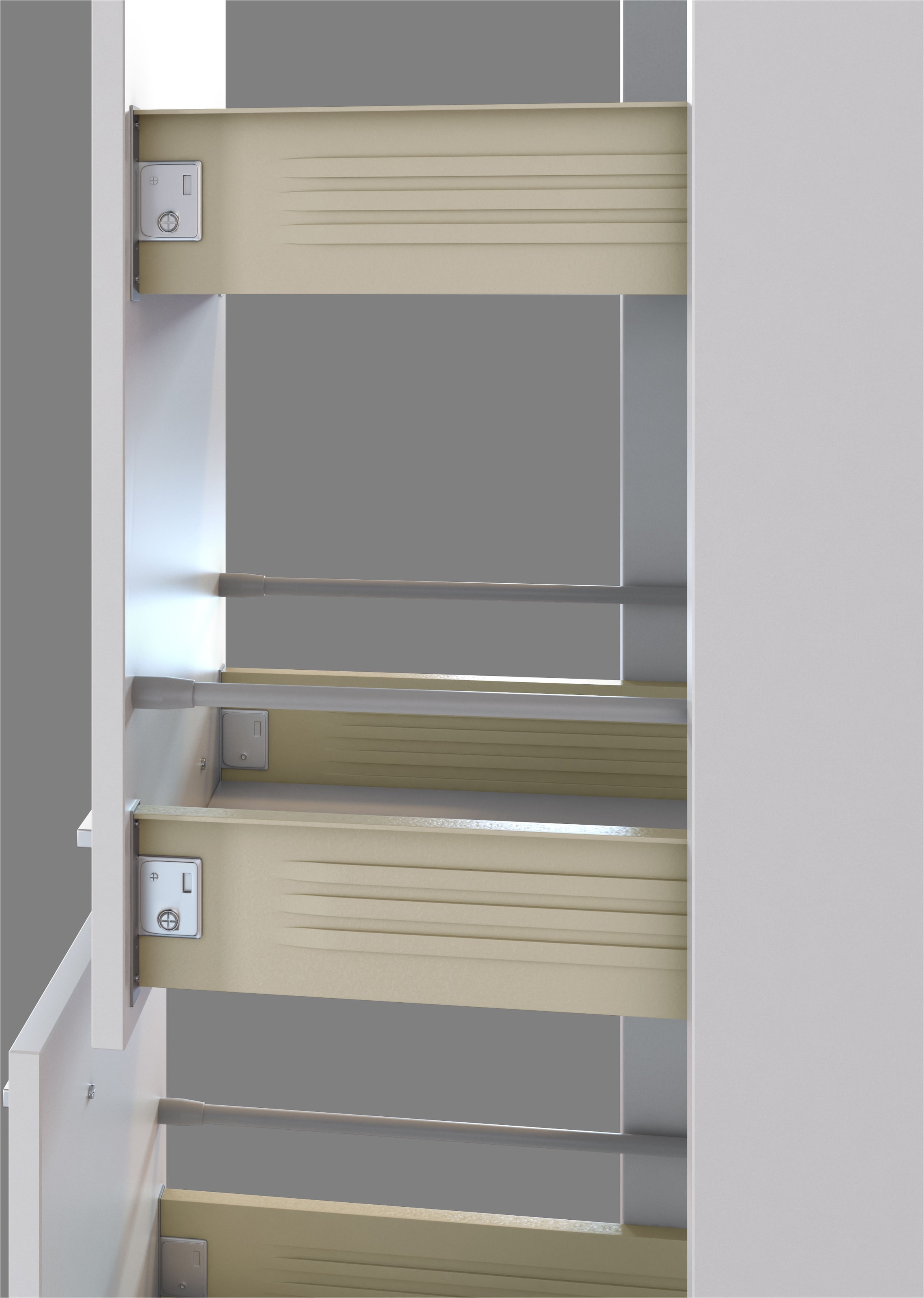 Flex-Well Mehrzweckschrank-Set »L-130-803-000-Lucca«, (Komplett-Set), Gesamtbreite 130 cm