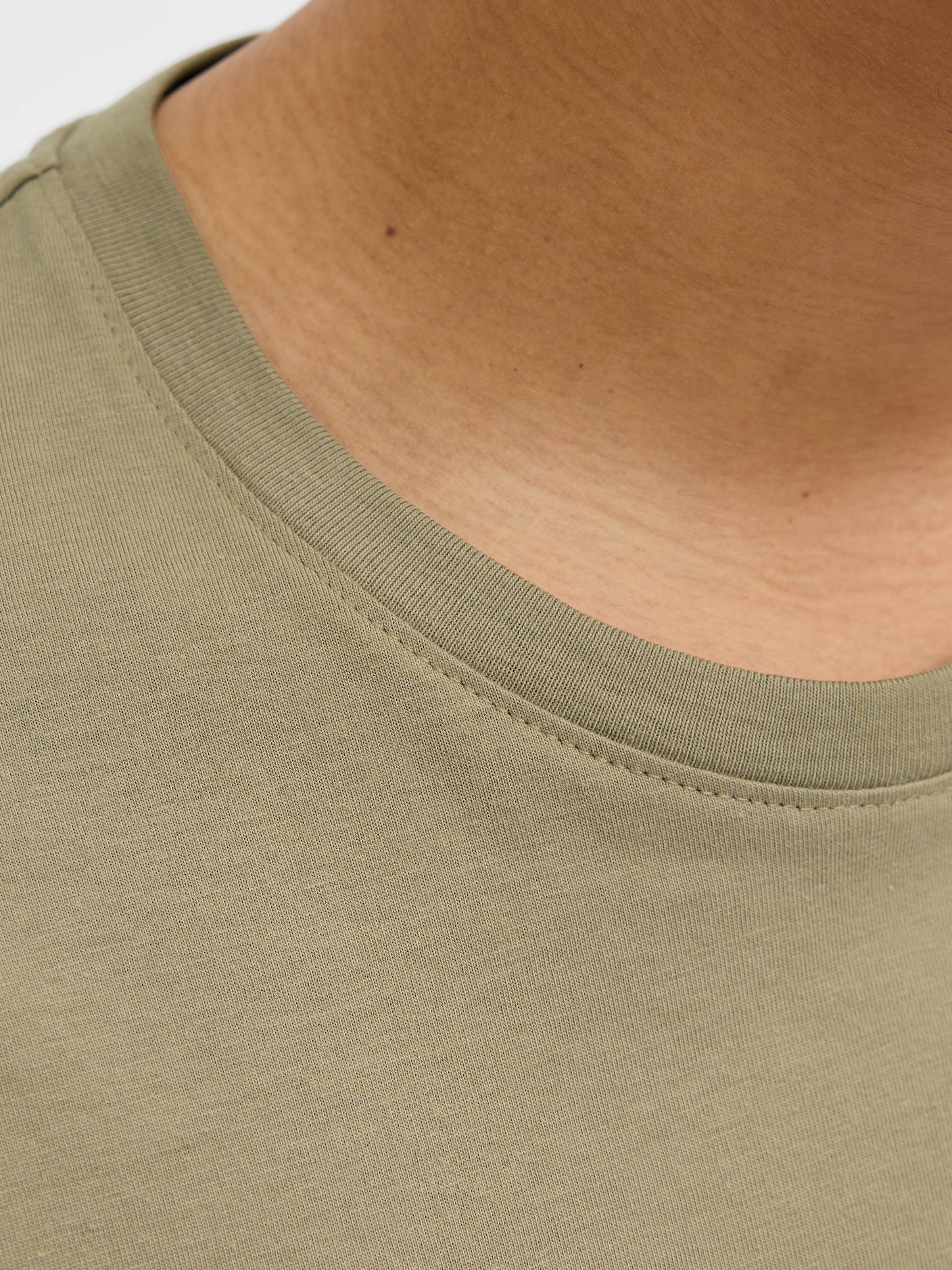 Jack & Jones Rundhalsshirt »JJEORGANIC BASIC TEE SS O-NECK NOOS«, mit Rundhalsausschnitt
