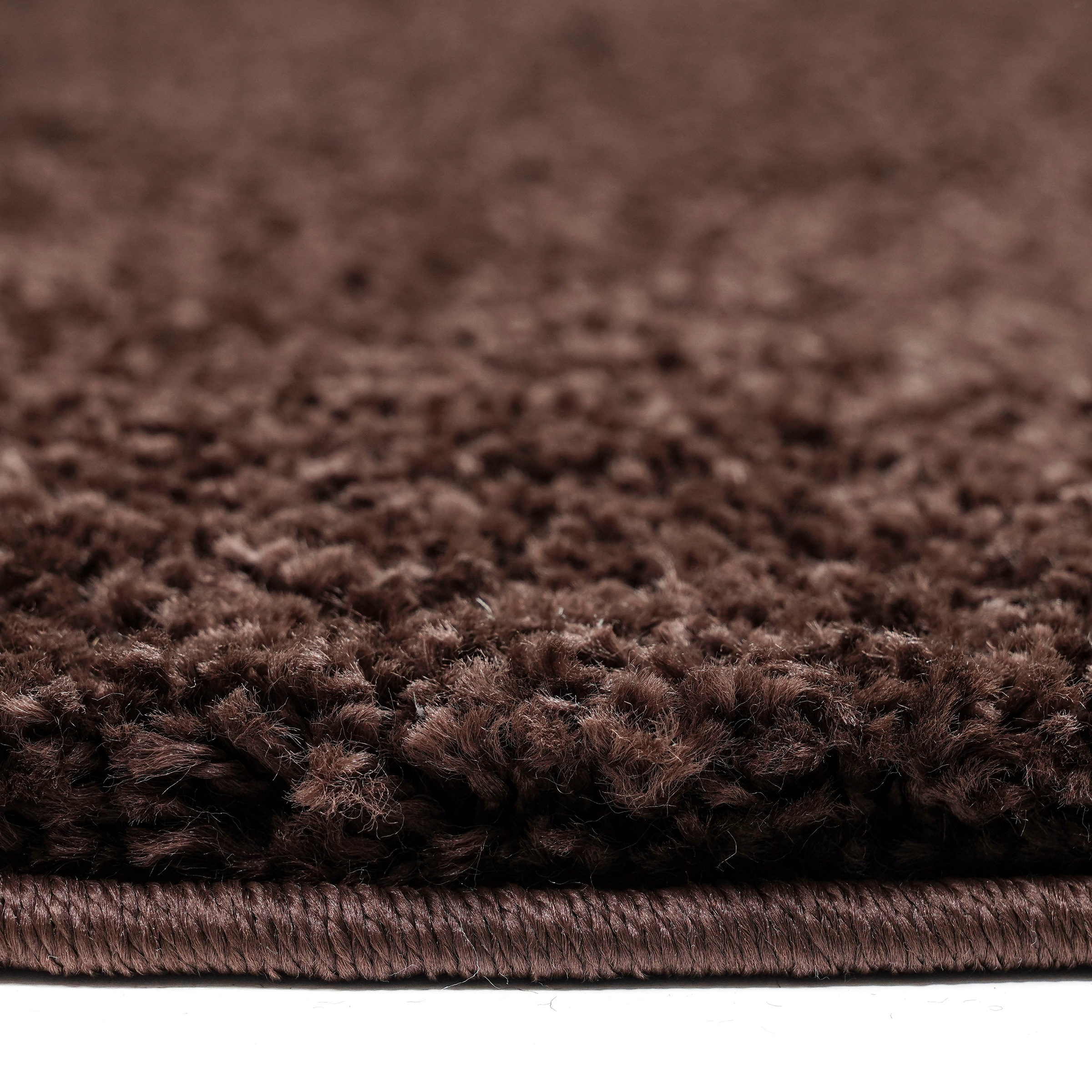 my home Teppich »Shaggy 30« rund 30 mm Höhe Teppich in Uni-Farben, besonders weich und kuschelig