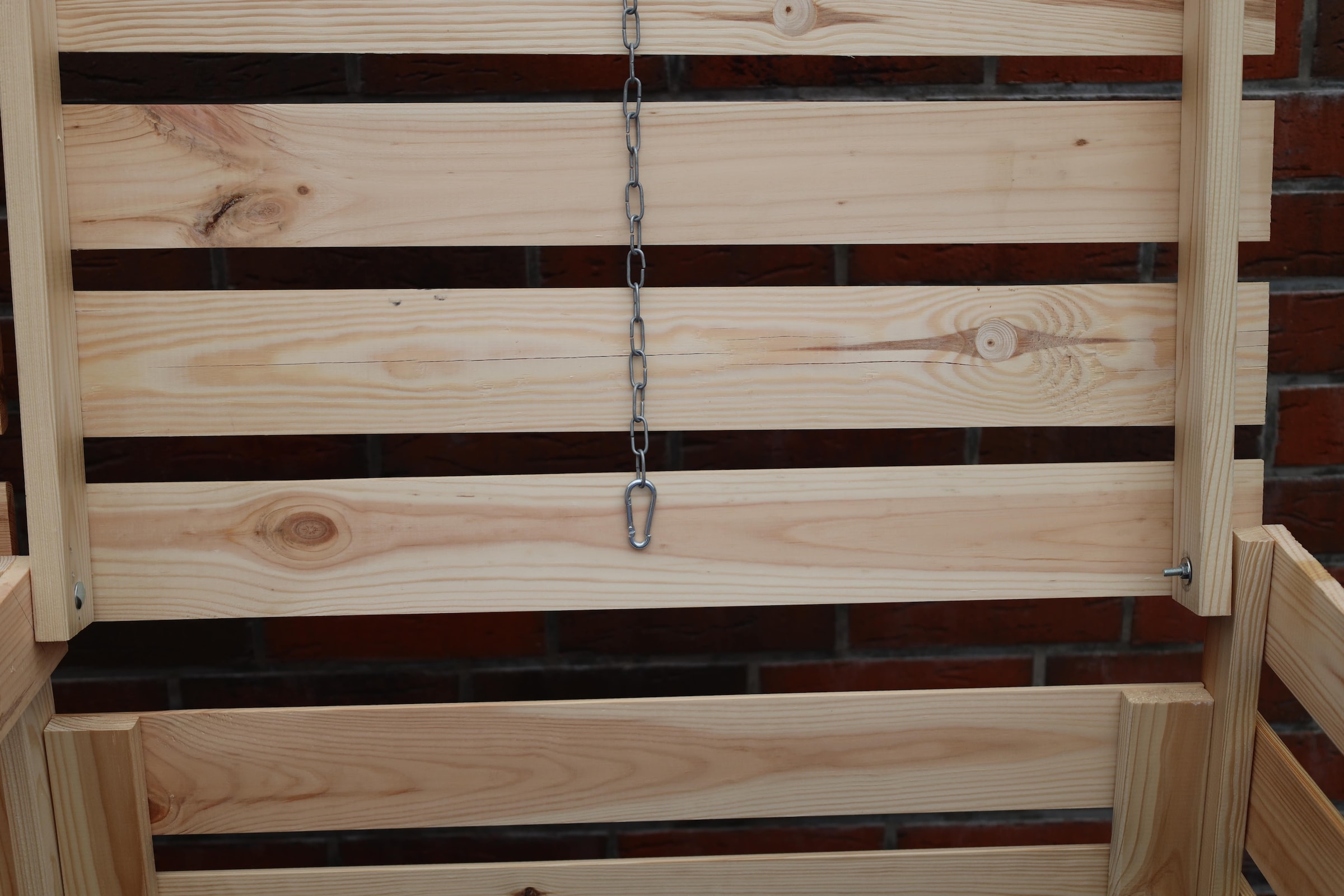 promadino Mülltonnenbox »Vario V« für 2 x 240 l, holzfarben