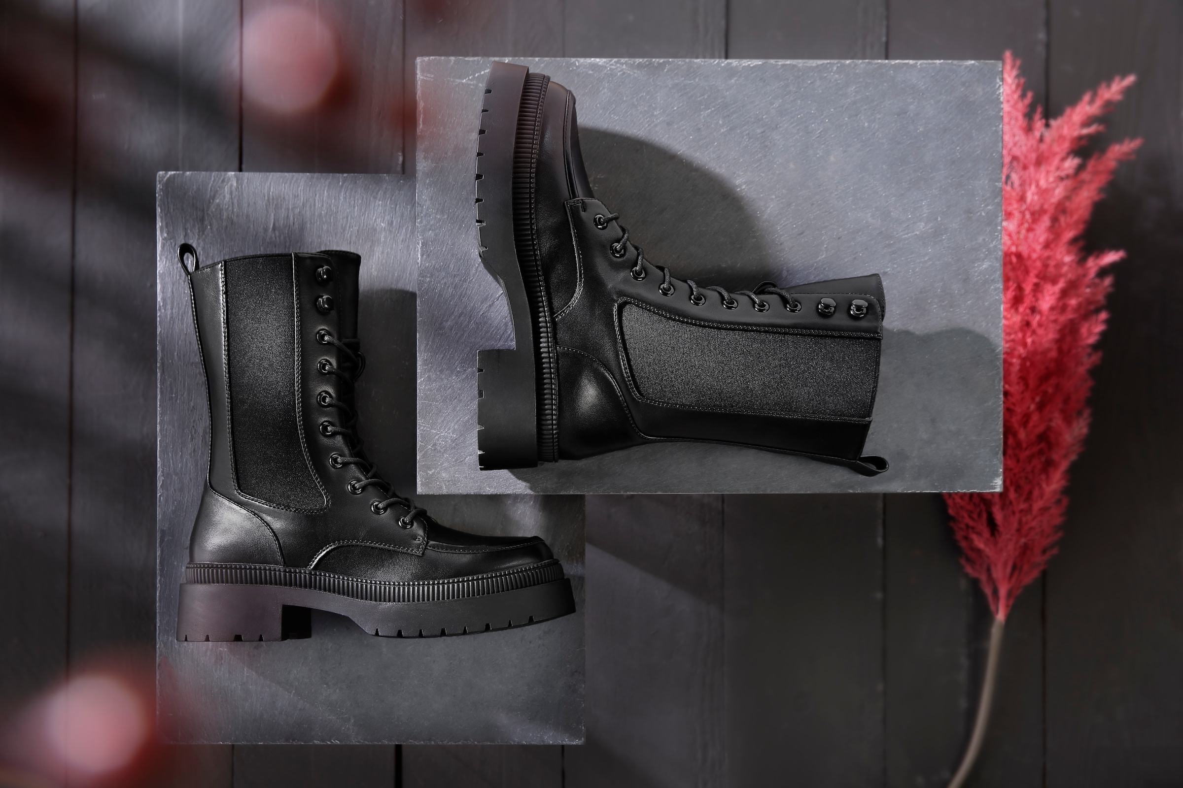 Aniston SHOES Schnürboots  Schnürstiefelette, Plateauboots - NEUE KOLLEKTION