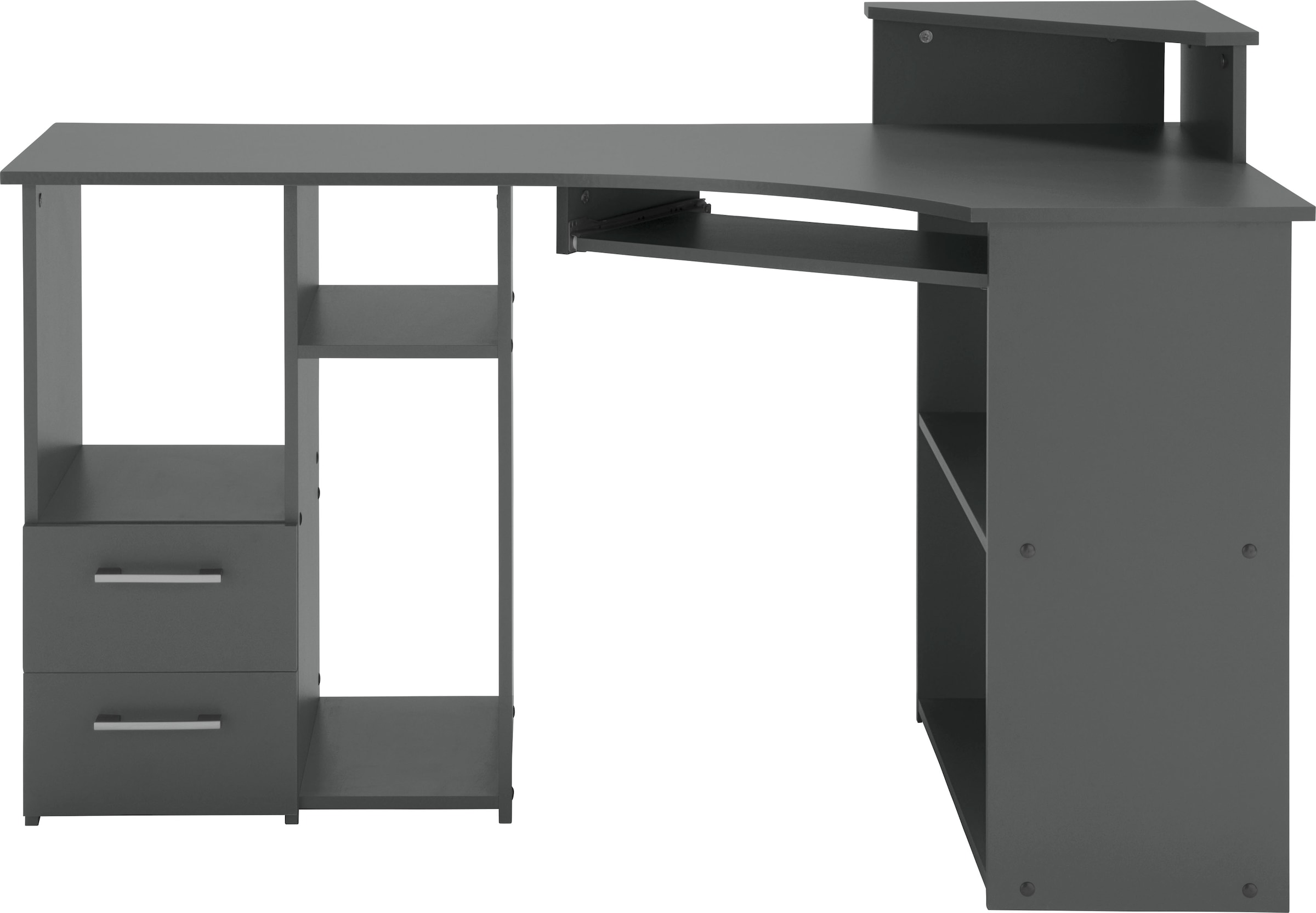 VOGL Möbelfabrik Schreibtisch »Sam«, Breite 137 cm, mit Tastaturauszug und Towerfach