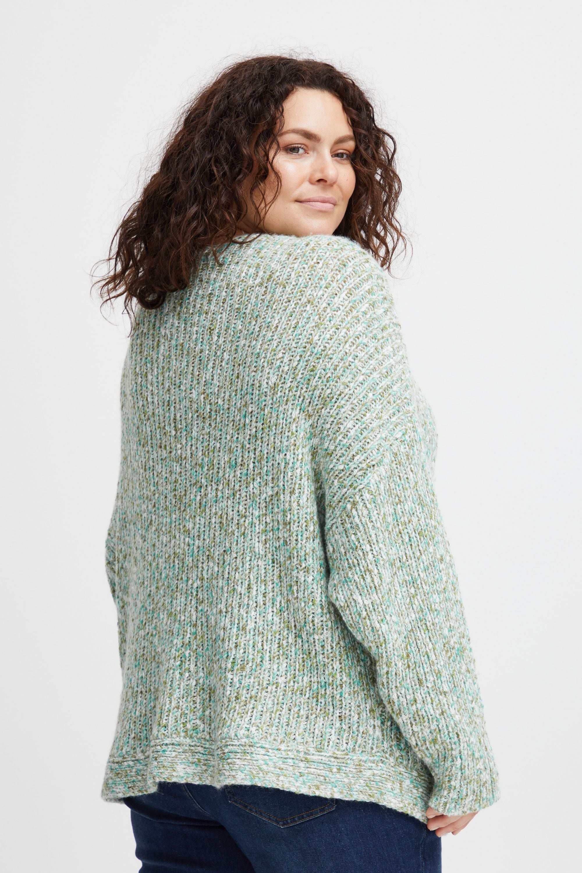 fransa Strickfleece-Pullover »Strickpullover FPSpotta«