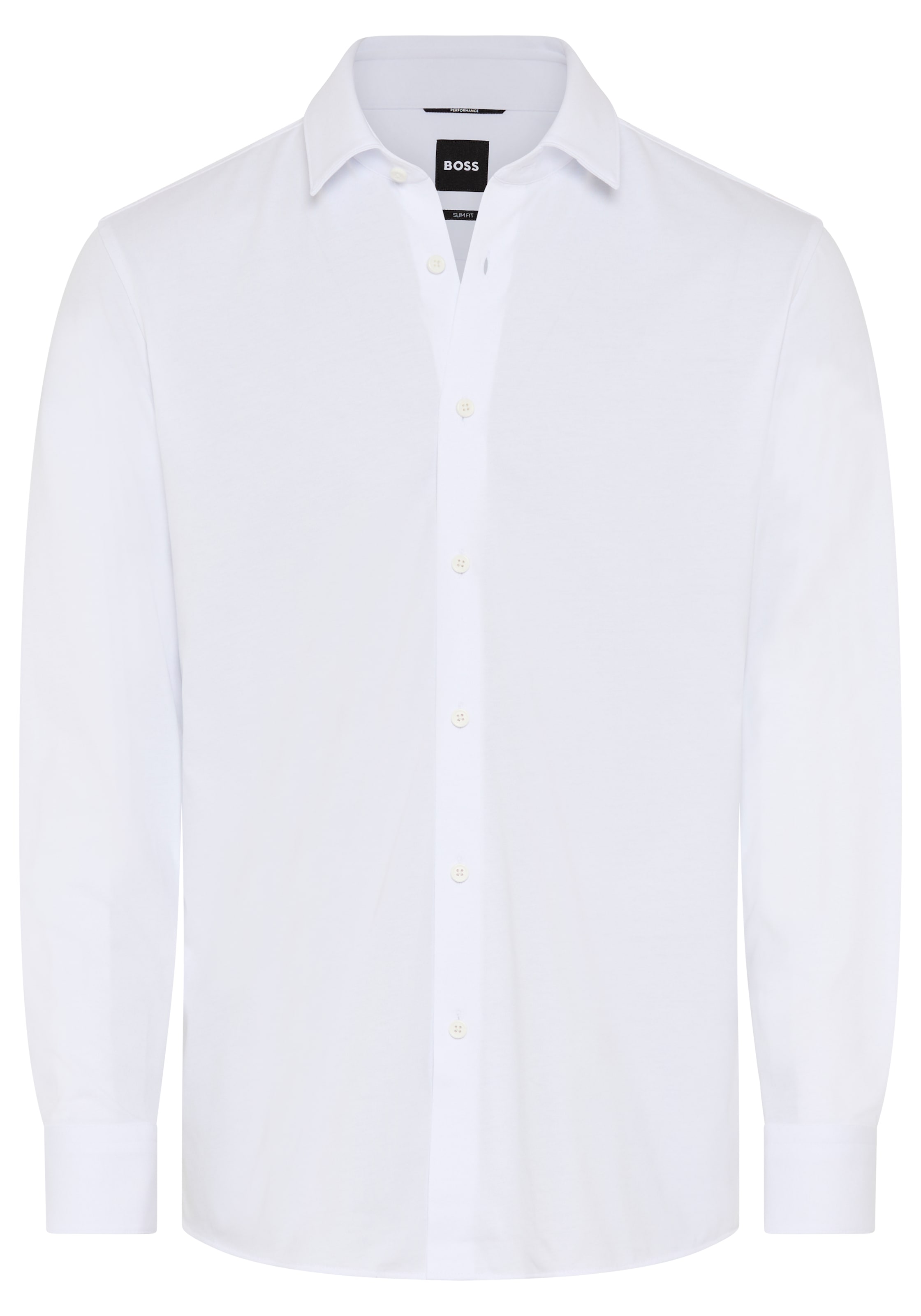BOSS Businesshemd »HANK« Kentkragen, Slim Fit, Baumwoll-Mix mit Performance-Stretch