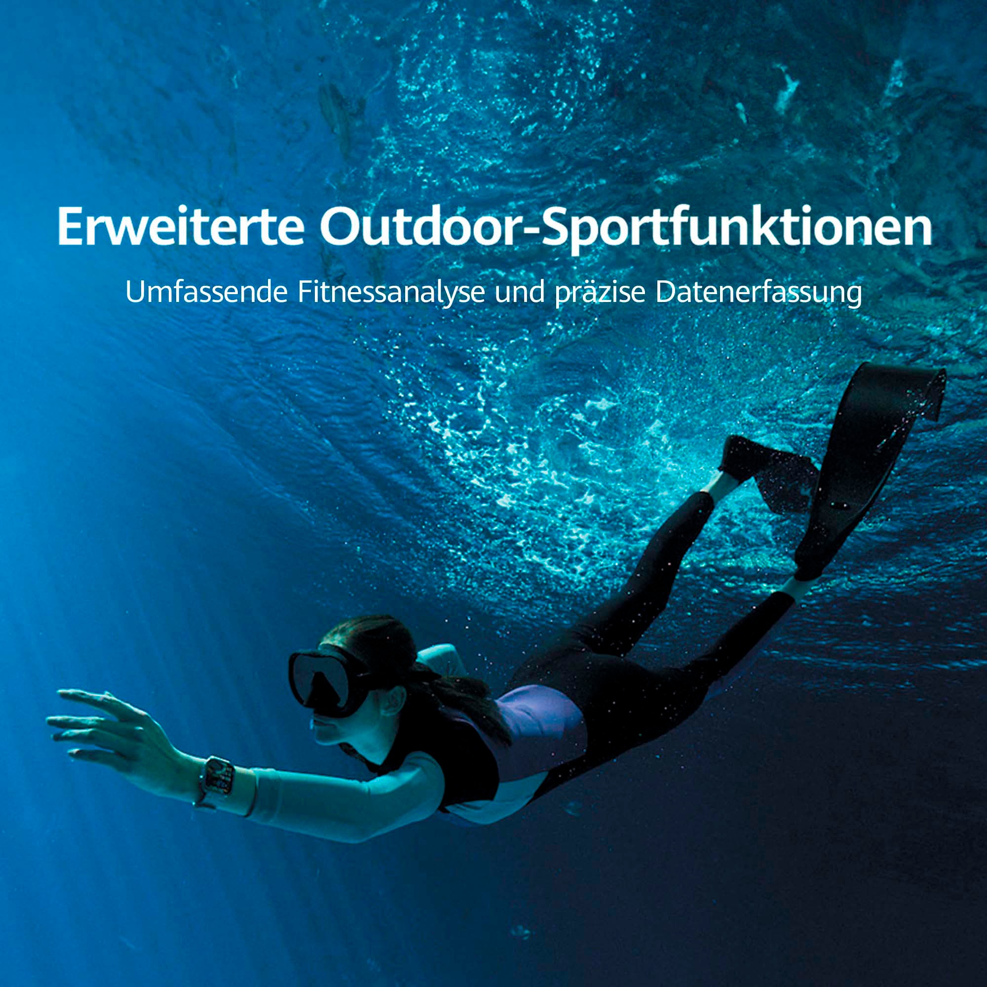 Huawei Smartwatch »WATCH FIT 4 Pro, 1,82 Zoll AMOLED-Farbdisplay«, (4,6 cm / 1,82 Zoll), 4,00 GB, Outdoor-Sport, Saphirglas und Titan, bis zu 10 Tage Akkulaufzeit)