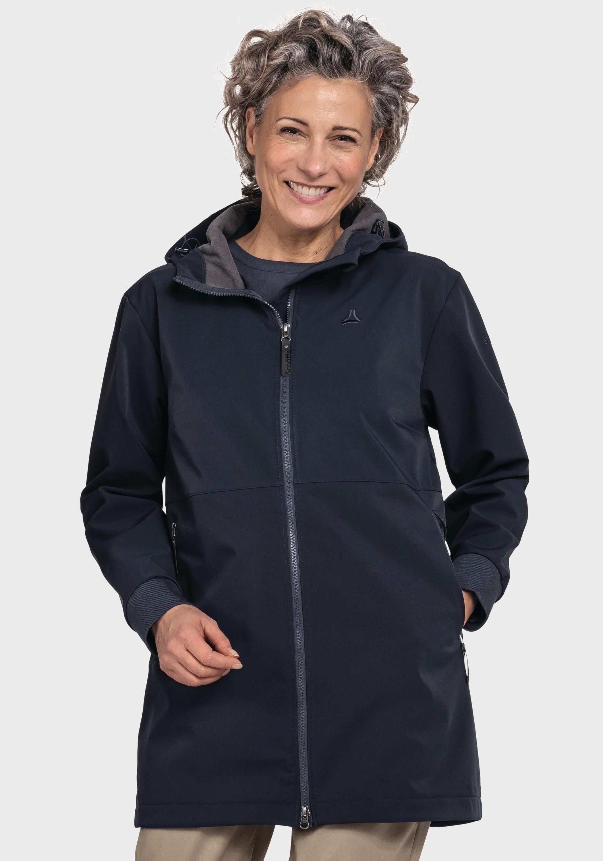 Schöffel Outdoorjacke »Urban Softshell Jk Style Suavio WMS«, mit Kapuze