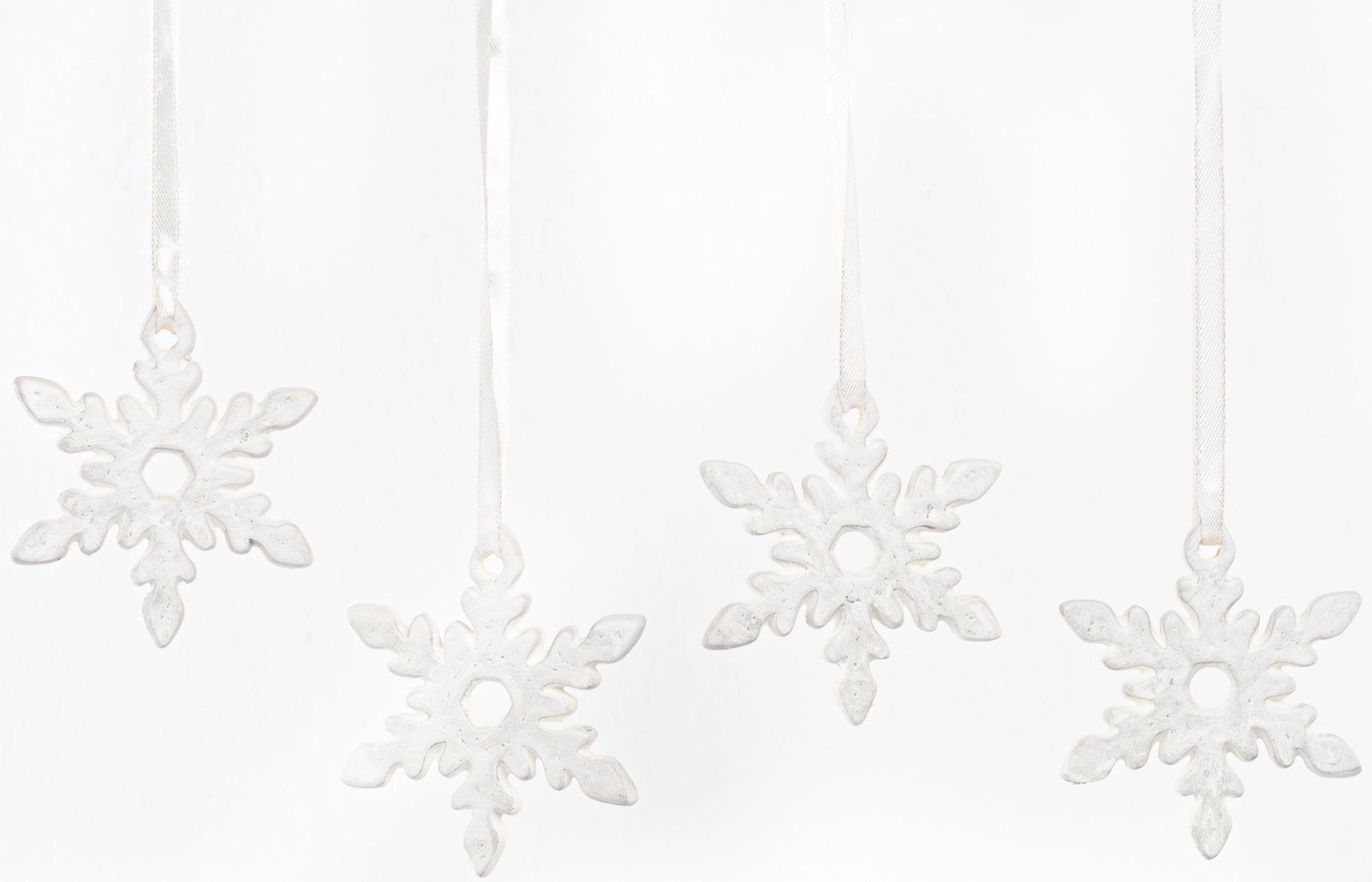 Fabriano Dekohänger »Eiskristall Nerea«, Ø 8 cm